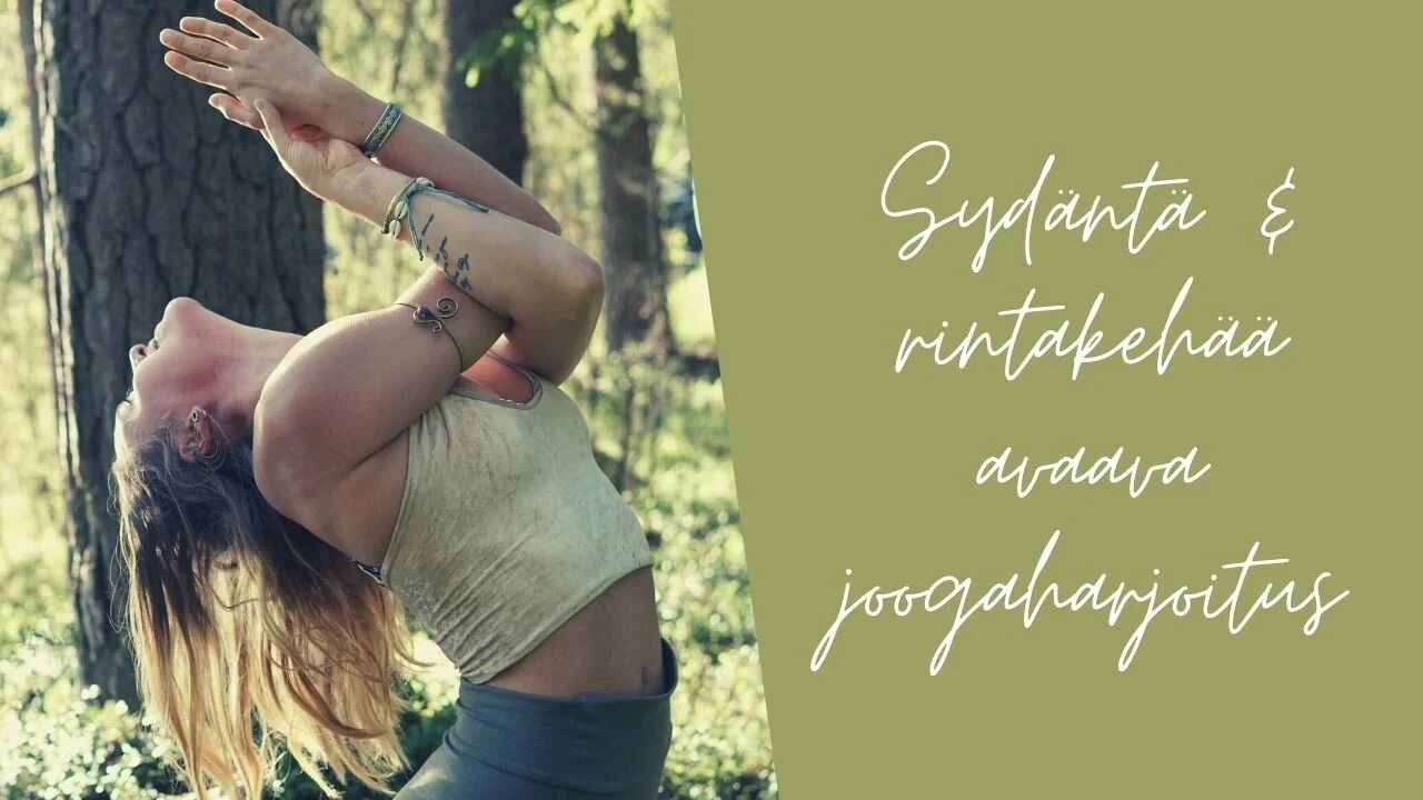 Joogaharjoitus: Sydäntä avaava flow