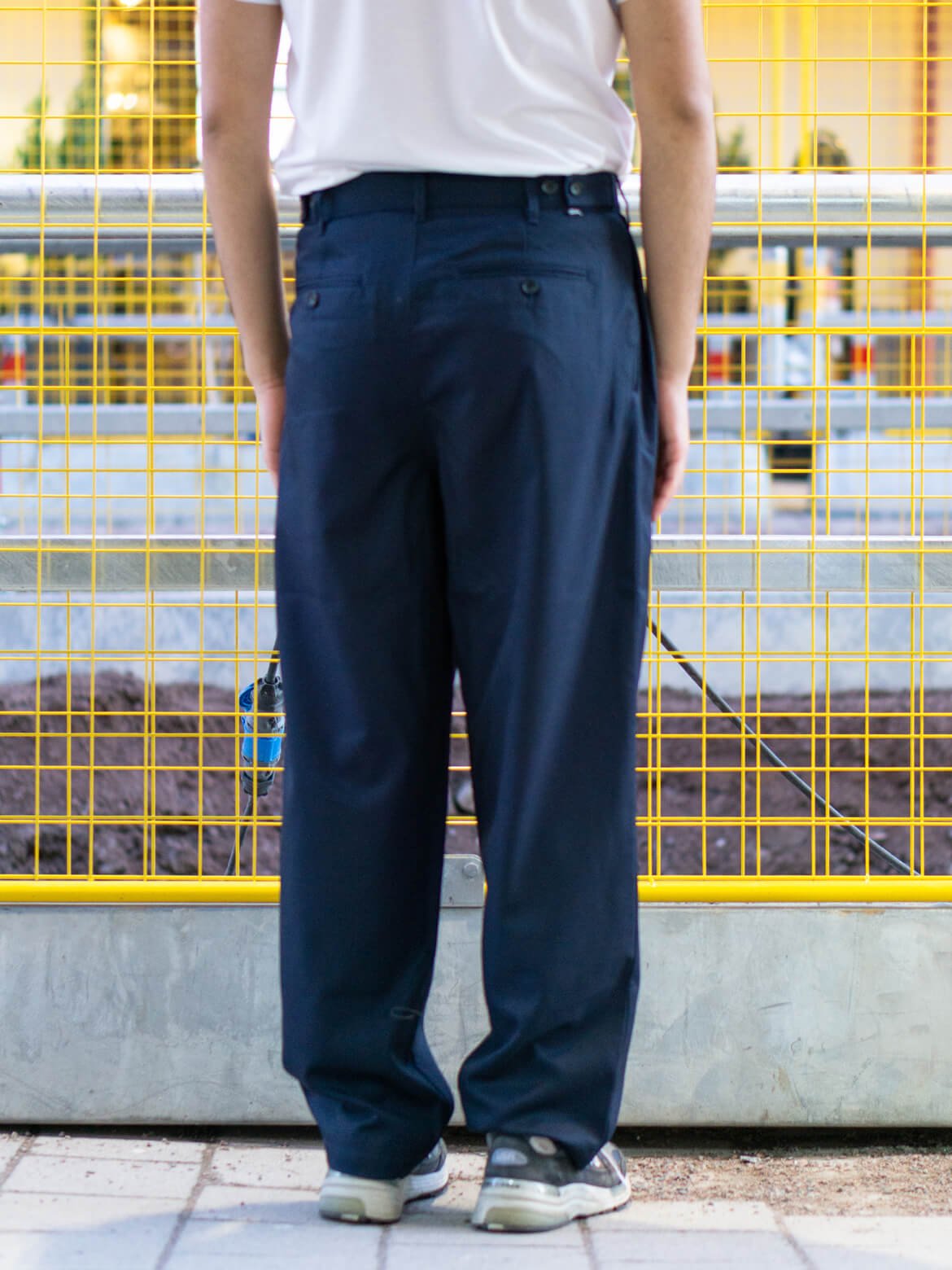 オプティミスティック Stussy Striped Volume Pleated Trouser