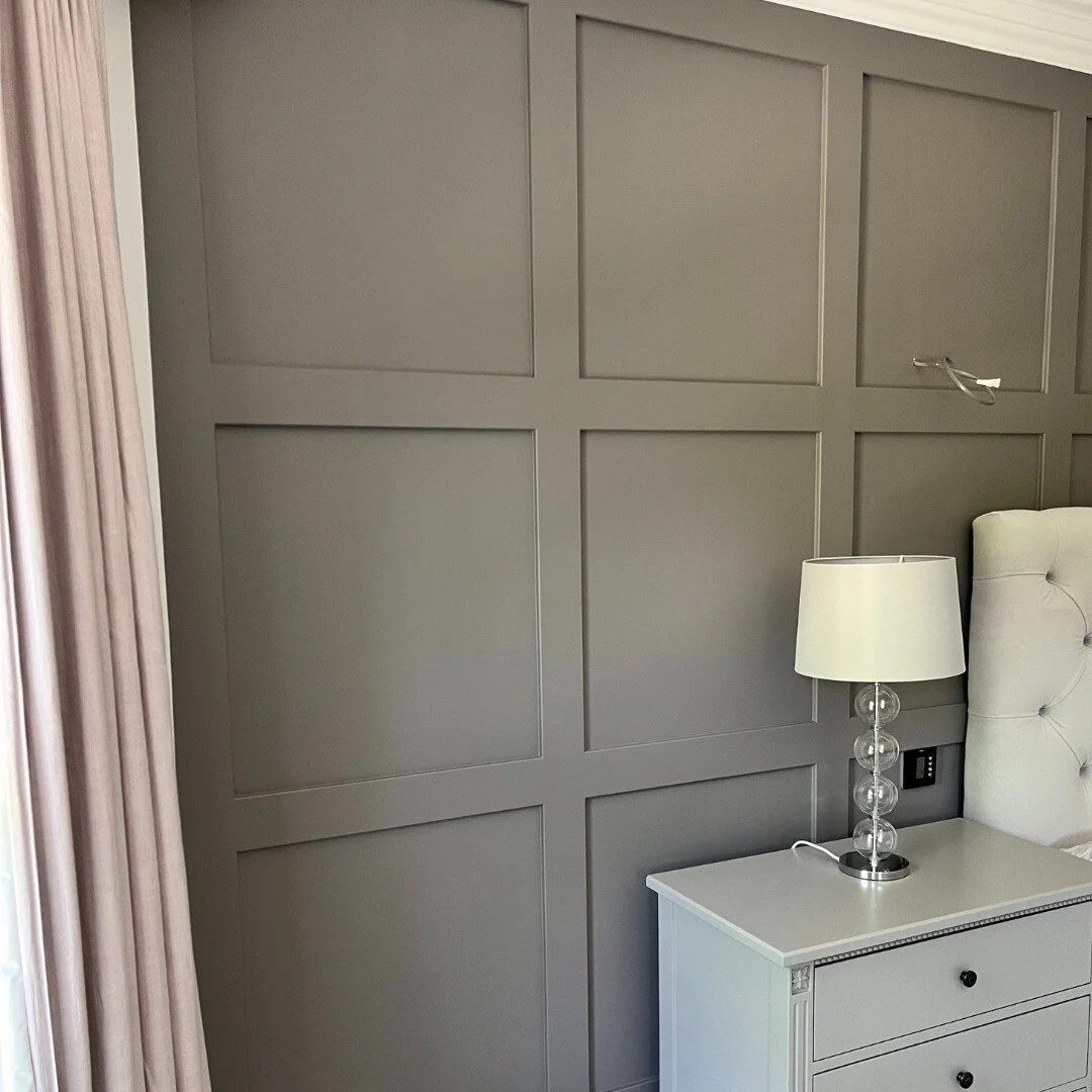 When I am designing country or classic style interiors I usually like to choose a feature wallpaper or panelling. Panelling can be shaker style or tongue and groove like these rooms I helped design. You can also have beaded profiles or raised centres