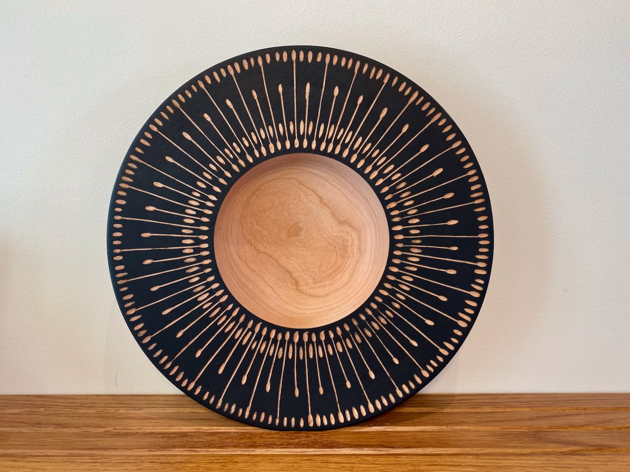 Decorated platter