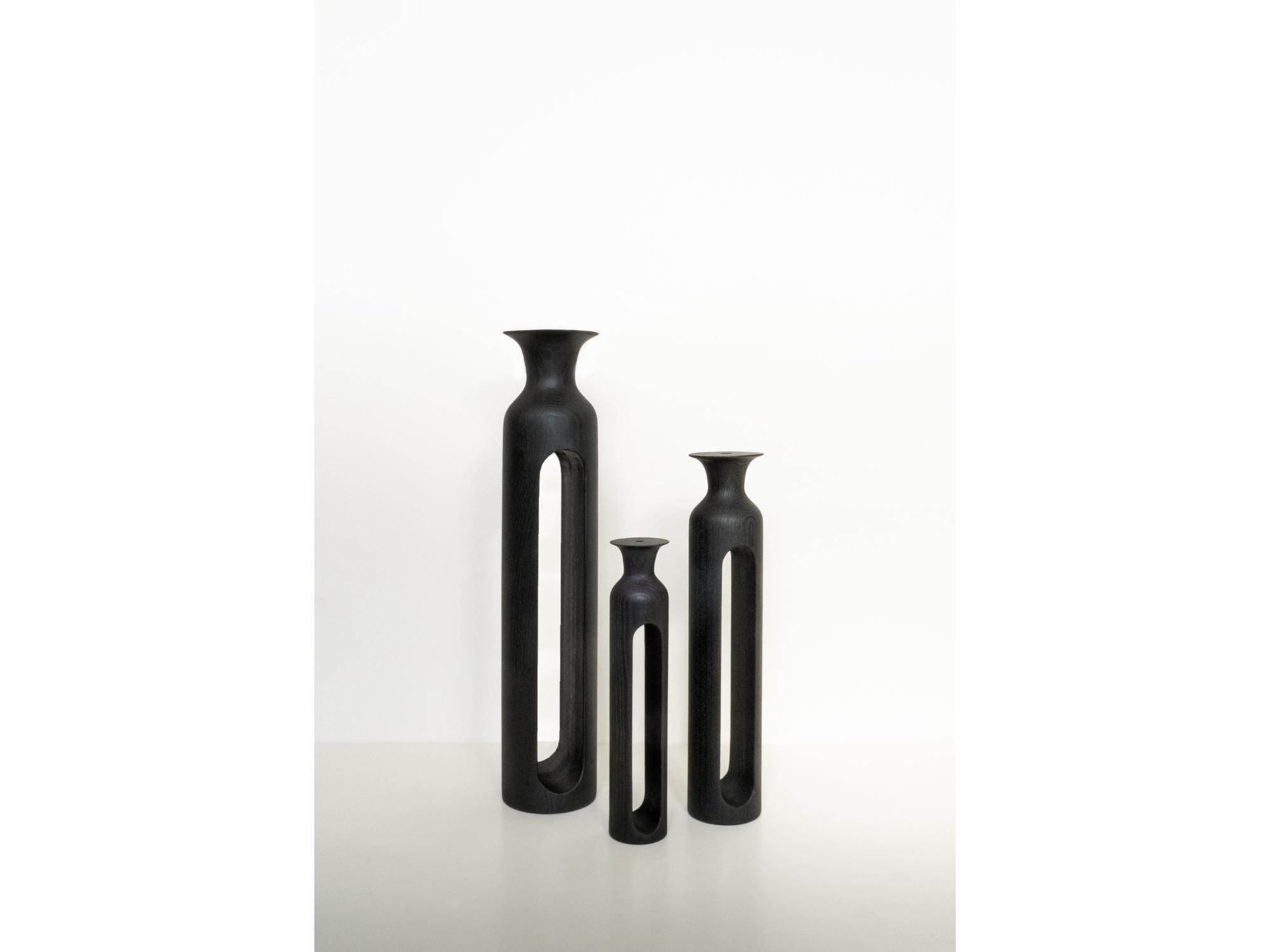 Vases Bettoïa , Petite prairie, coloris noir profond - Alexandre Labruyère (1)