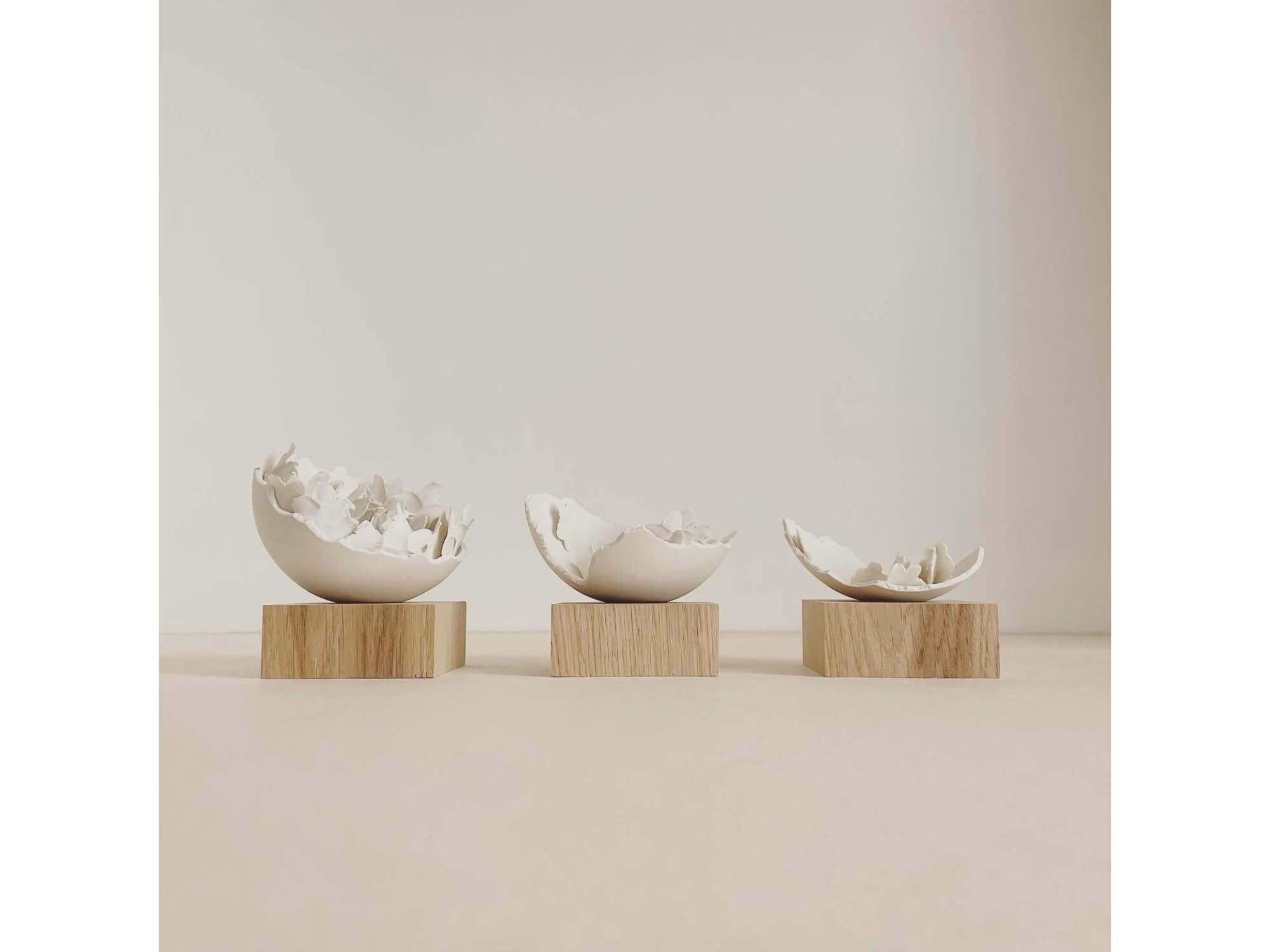 Éphémères, Acte 2 | Ensemble de six sculptures | Déborah Royaux (6)