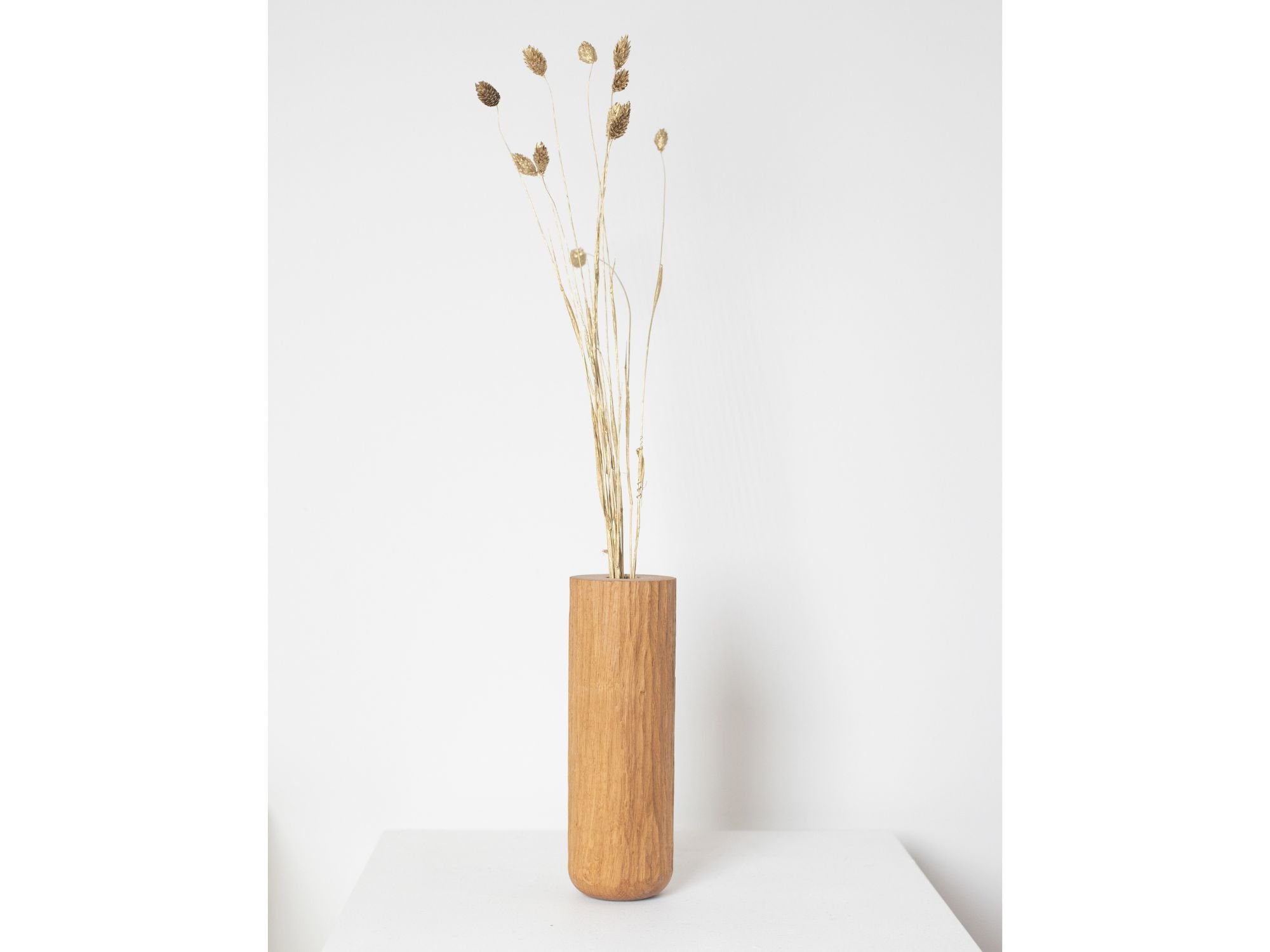 Vase en chêne massif texturé | Jeremy Niquet