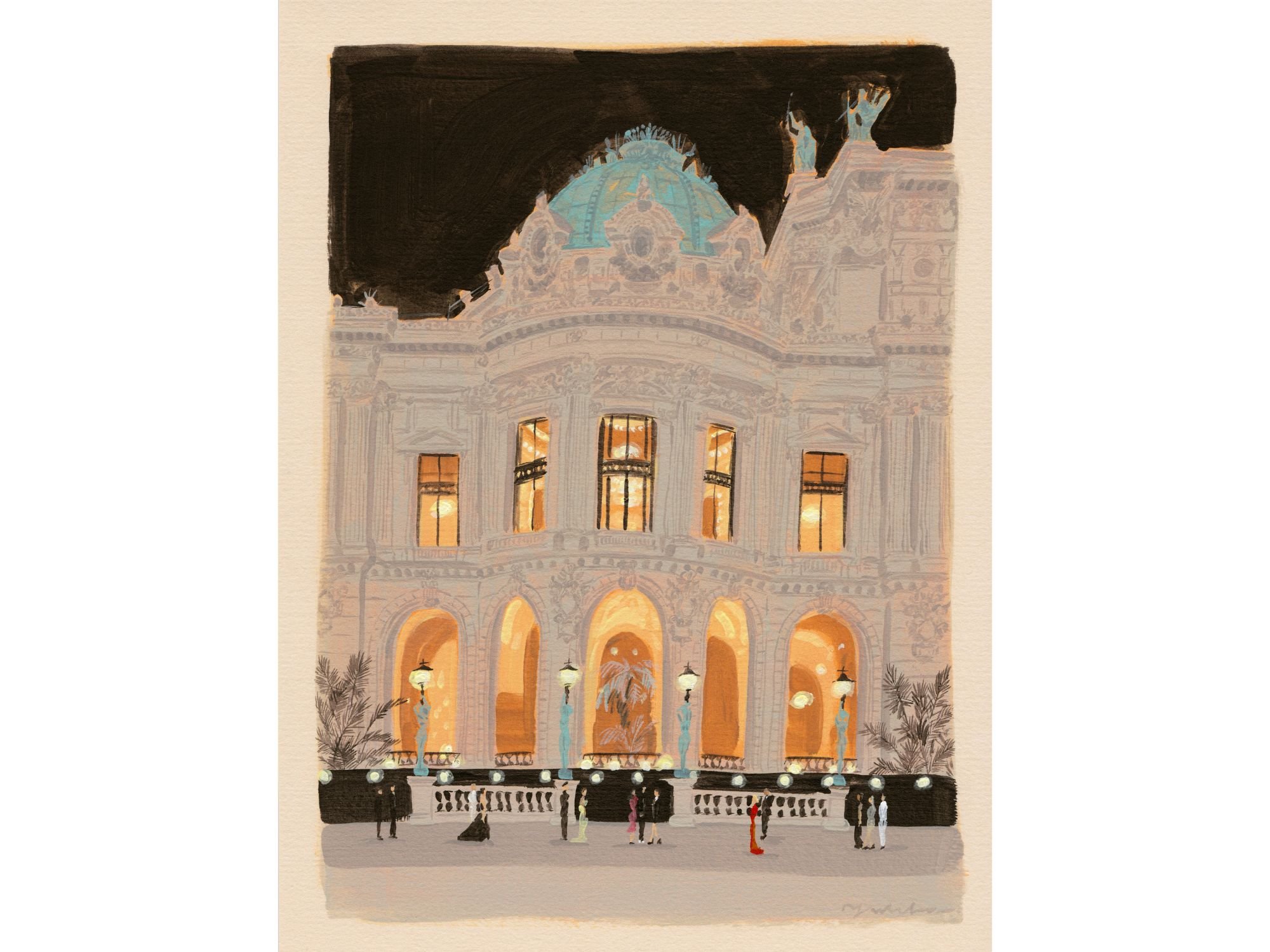 Palais Garnier | Yukiko Noritake - avec cadre