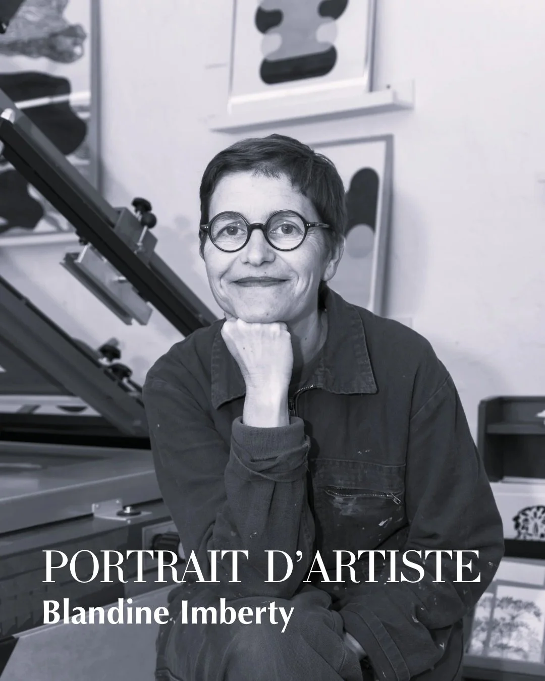 | Blandine Imberty | 

Form&eacute;e aux Beaux-Arts de Toulouse, Blandine Imberty vit et travaille &agrave; Paris, o&ugrave; elle d&eacute;veloppe depuis plus de quinze ans un travail autour de la s&eacute;rigraphie.

La s&eacute;rigraphie est une te
