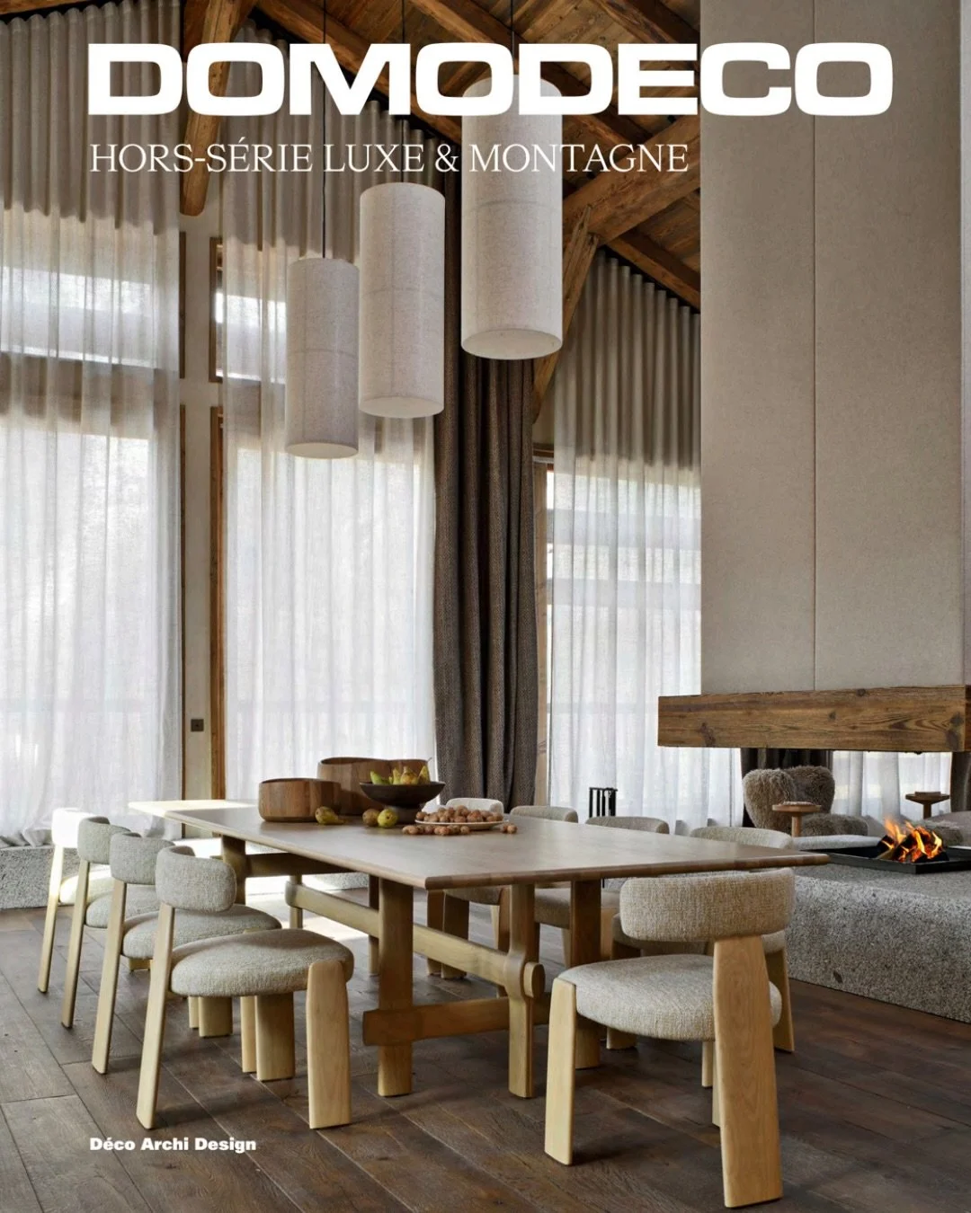 Paru dans @domo_deco — La Ferme des Drus à Chamonix.

Un très beau projet mené par @jmv.archi et @atelier_giffon , où l’architecture d’origine a été entièrement repensée dans l
