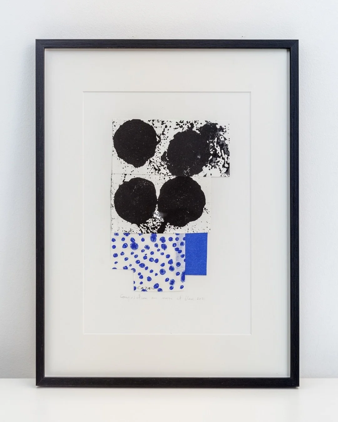 | CATHERINE CAZAU |

Empreintes, lignes et aplats de couleurs se superposent dans les compositions sur papier de Catherine Cazau. 

Dans la s&eacute;rie &laquo;&nbsp;Composition&nbsp;&raquo; Catherine joue avec les formes, les couleurs, les contraste