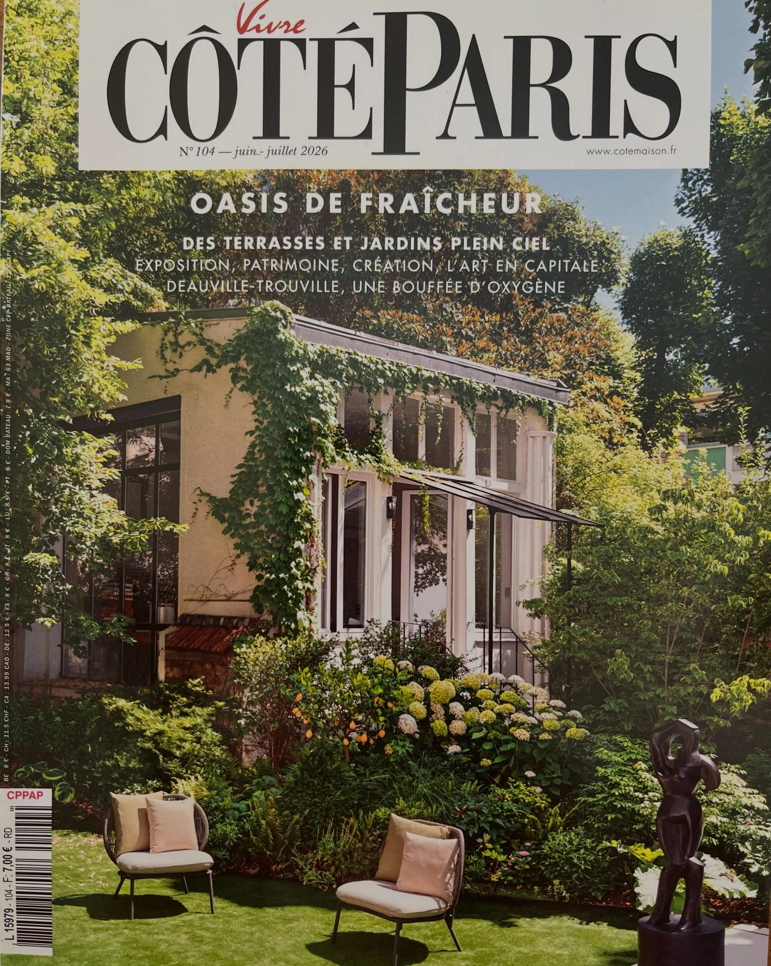 [PRESSE] CÔTÉ PARIS

Retour sur une parution que nous n’avions pas encore eu le temps de partager avec vous ✨

Dans son numéro de juin-juillet, Côté Paris nous emmenait à Neuilly-sur-Seine, dans un h&ocir
