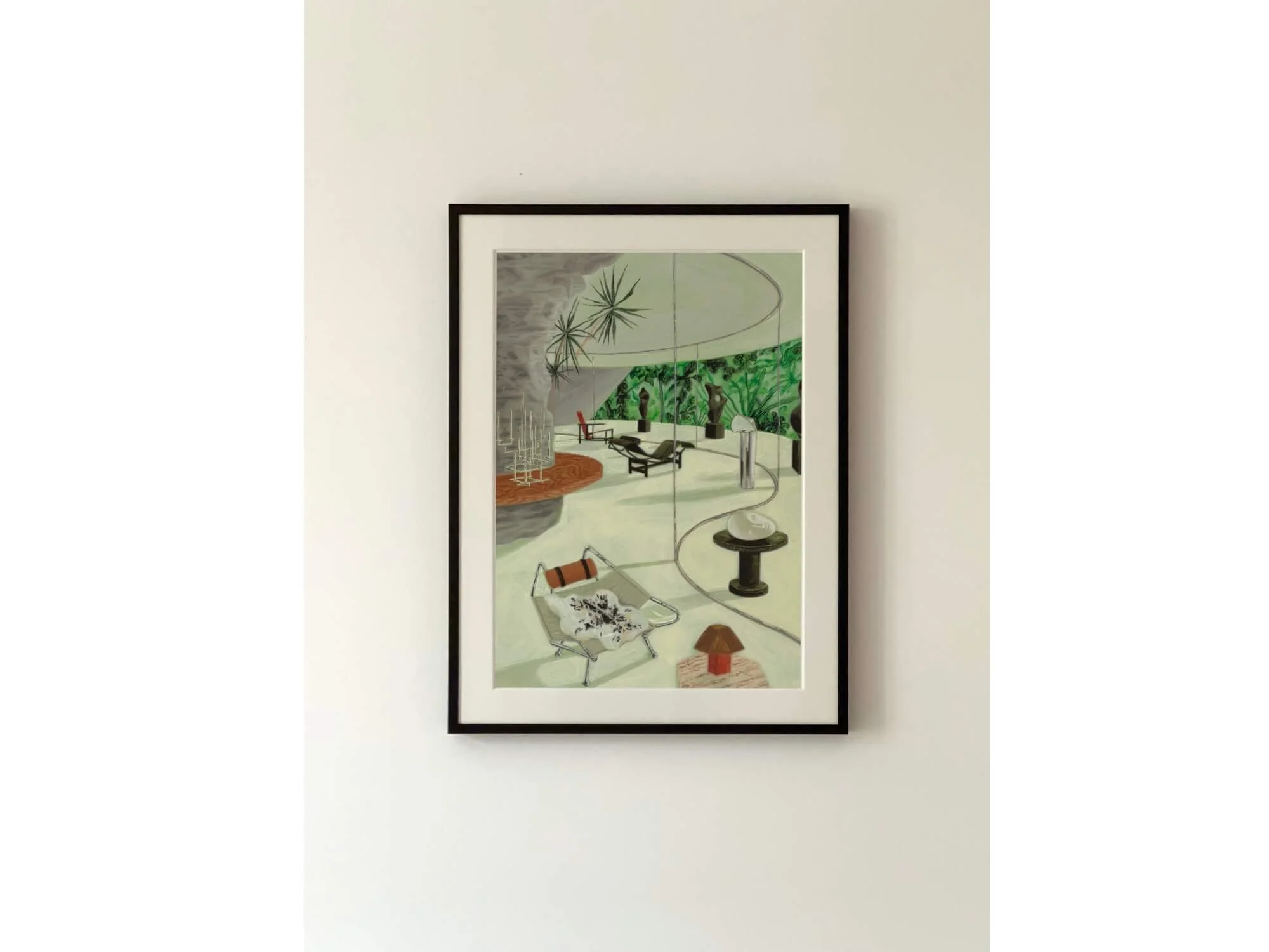 Galerie des courbes  | Yukiko Noritake - avec cadre