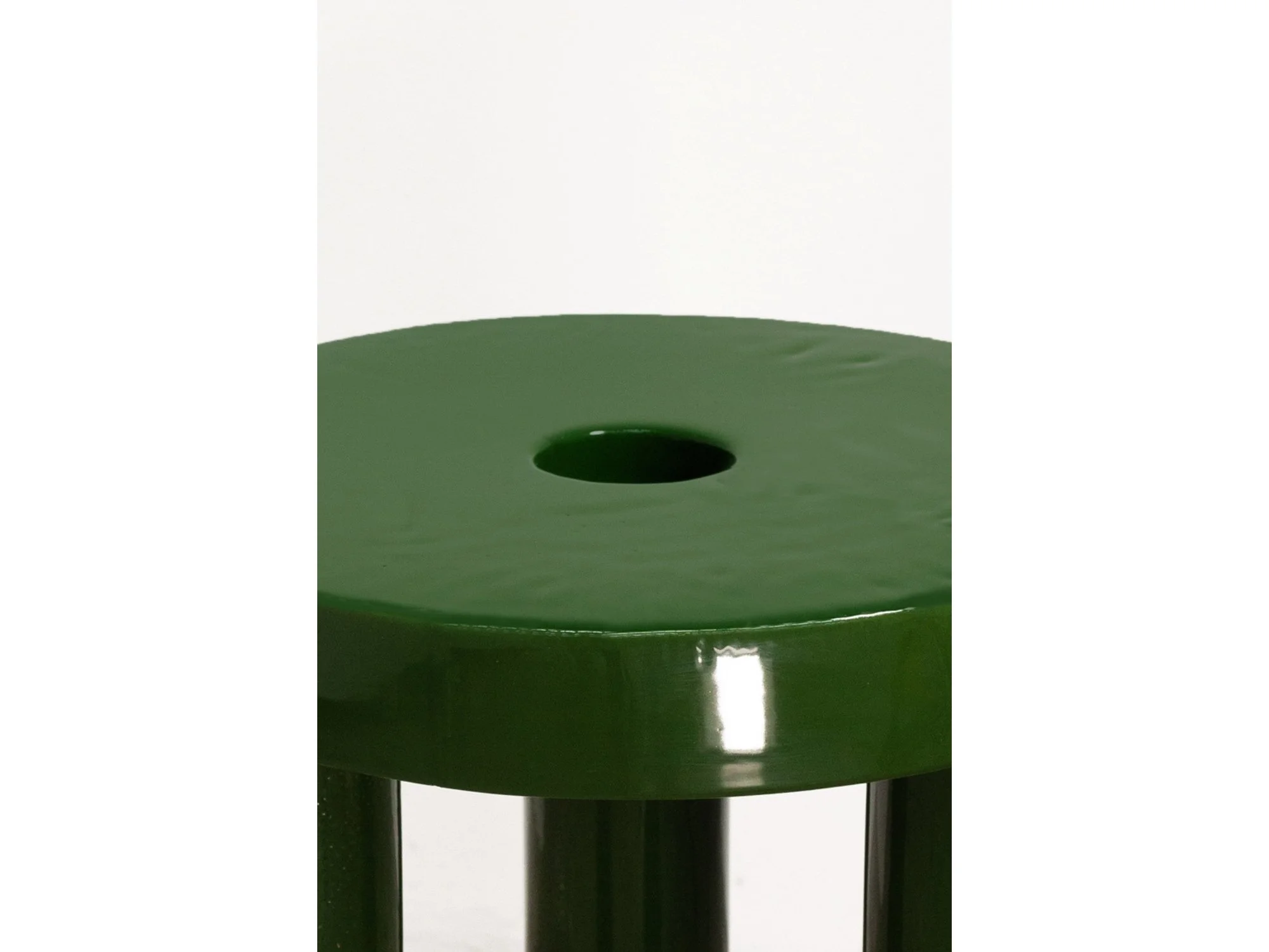 Table d'appoint 02 - vert | Stéven Coëffic - détail