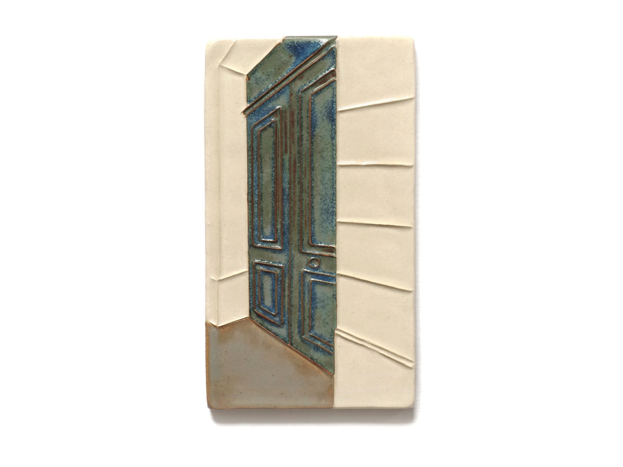 Door Tile blue | Maud van der Linden
