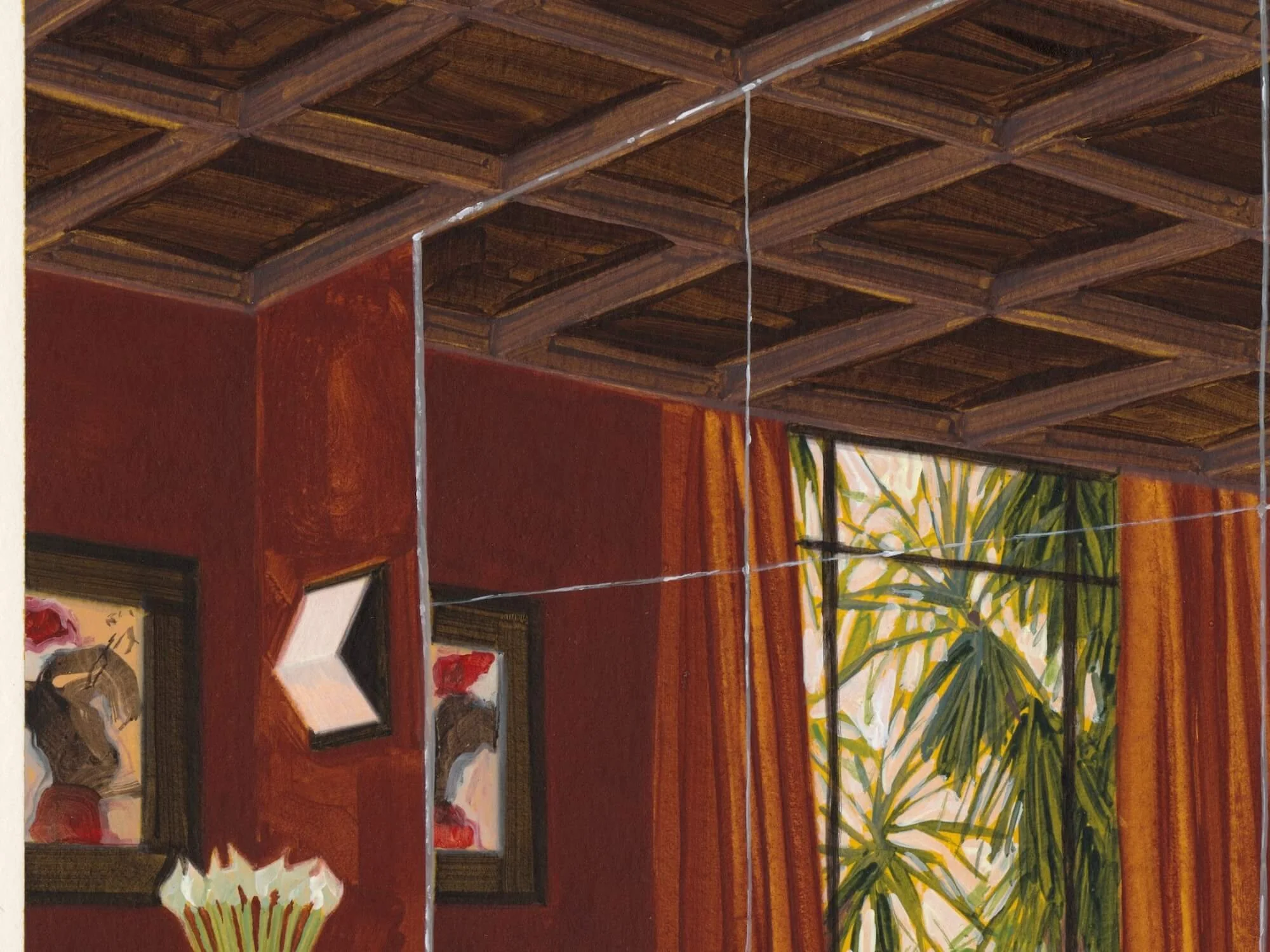 Le souffle du miroir  | Yukiko Noritake - détail