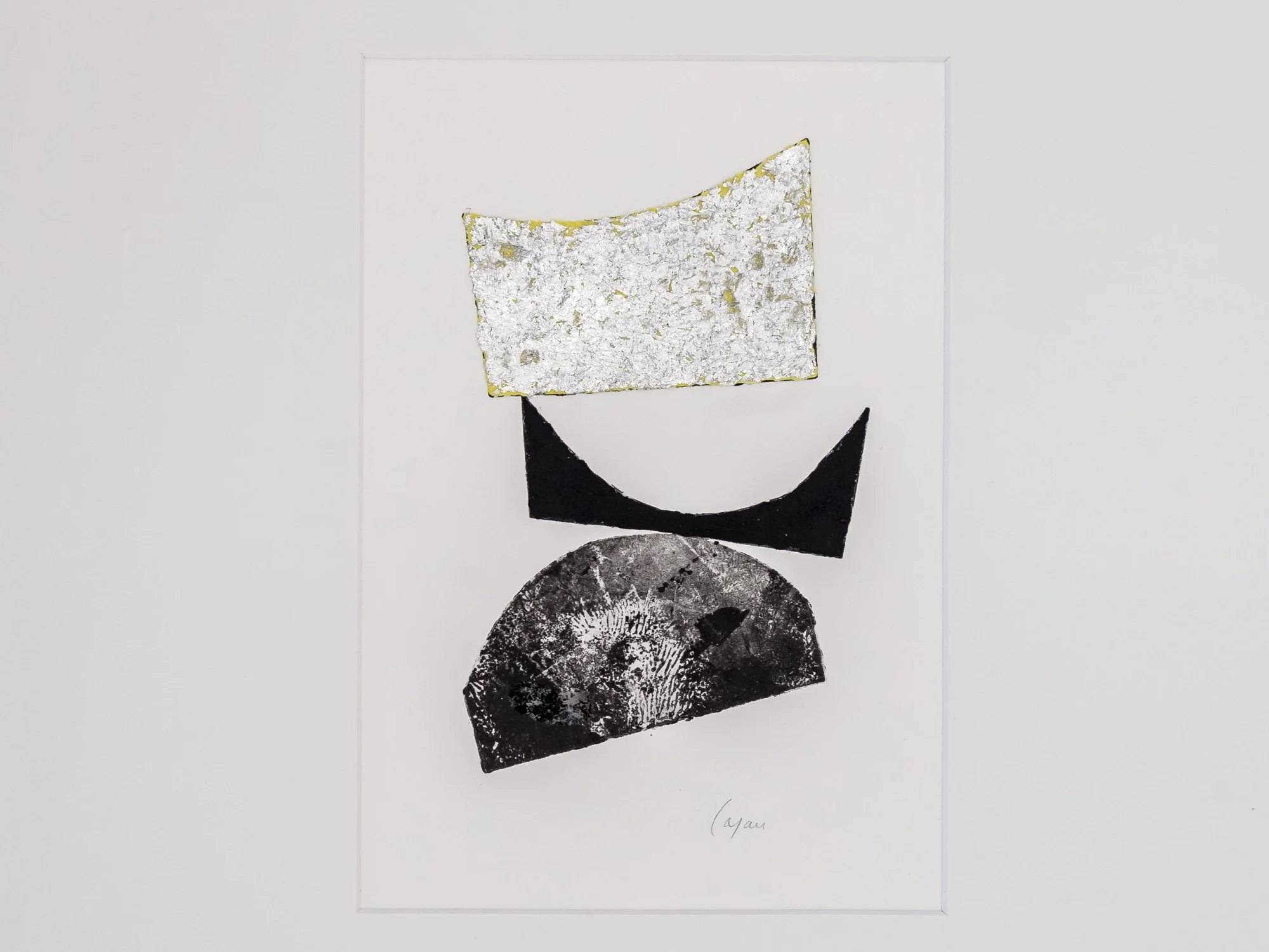 Série Equilibres 2  - Composition n° 17 | Catherine Cazau - détail 2