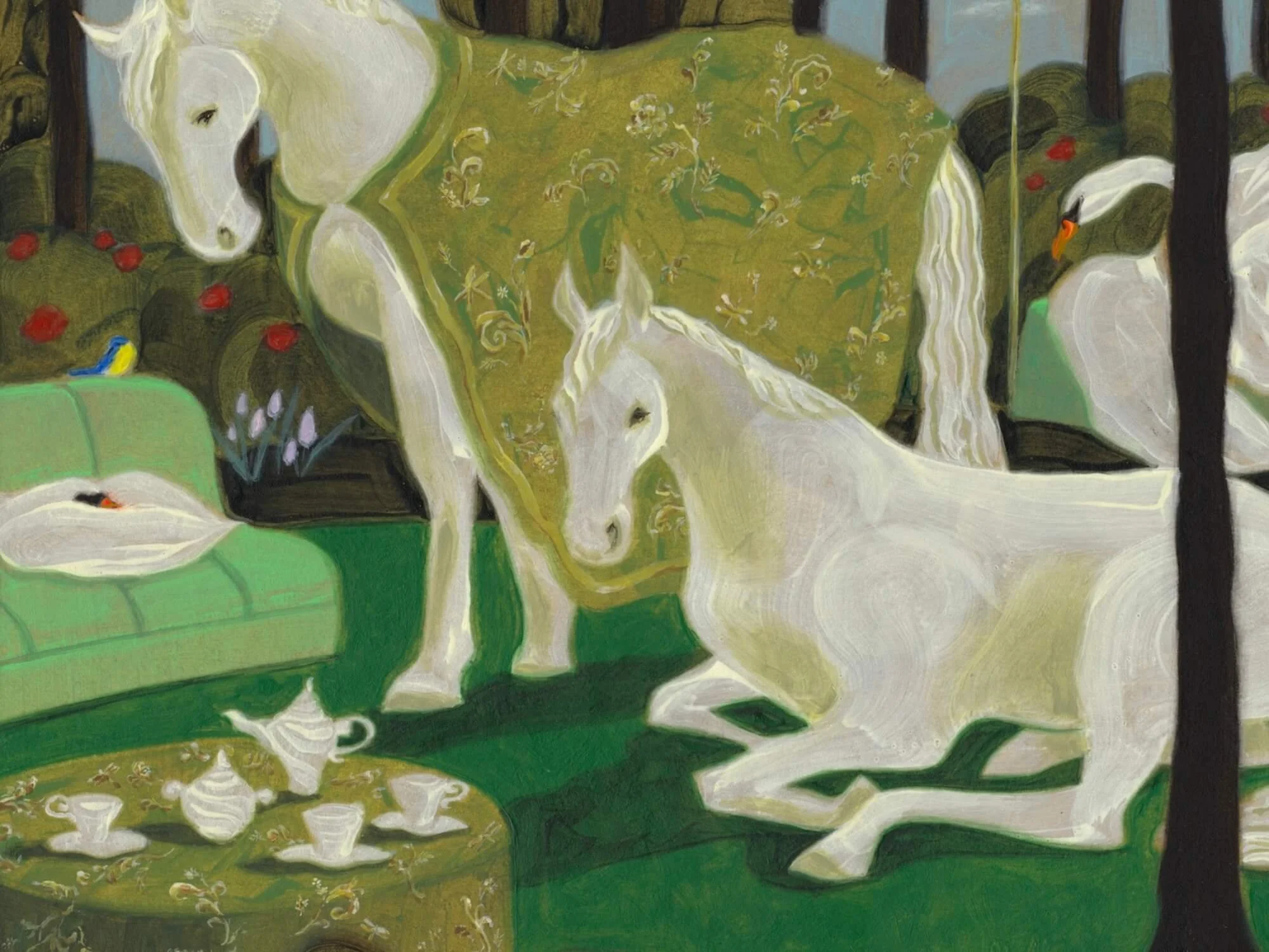 Enlacé par la forêt | Yukiko Noritake - détail