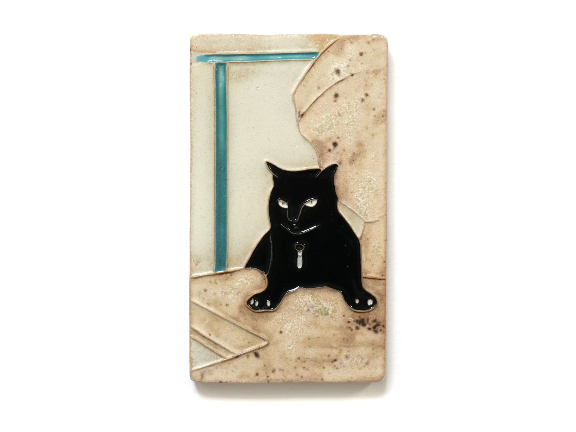 Cat Tile 02 | Maud van der Linden