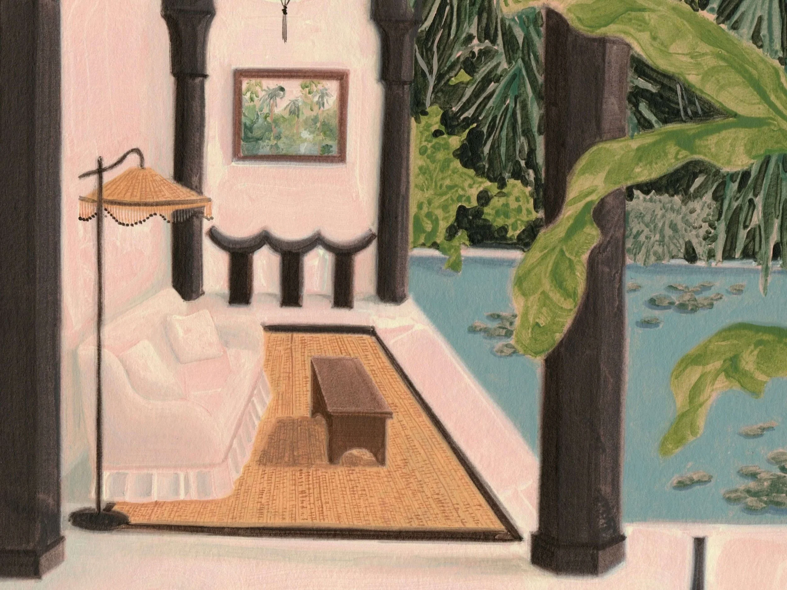 Patio de l'eau  | Yukiko Noritake - détail