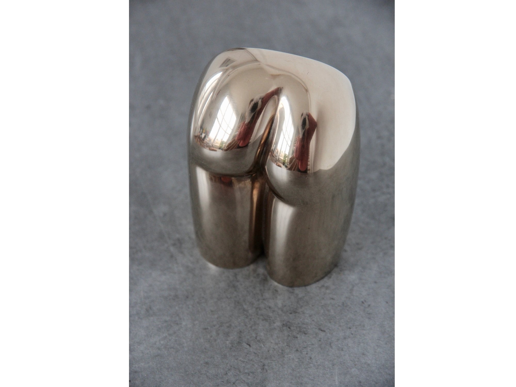 Hommage à Man Ray | Bronze poli miroir | Sophie Bocher - 2