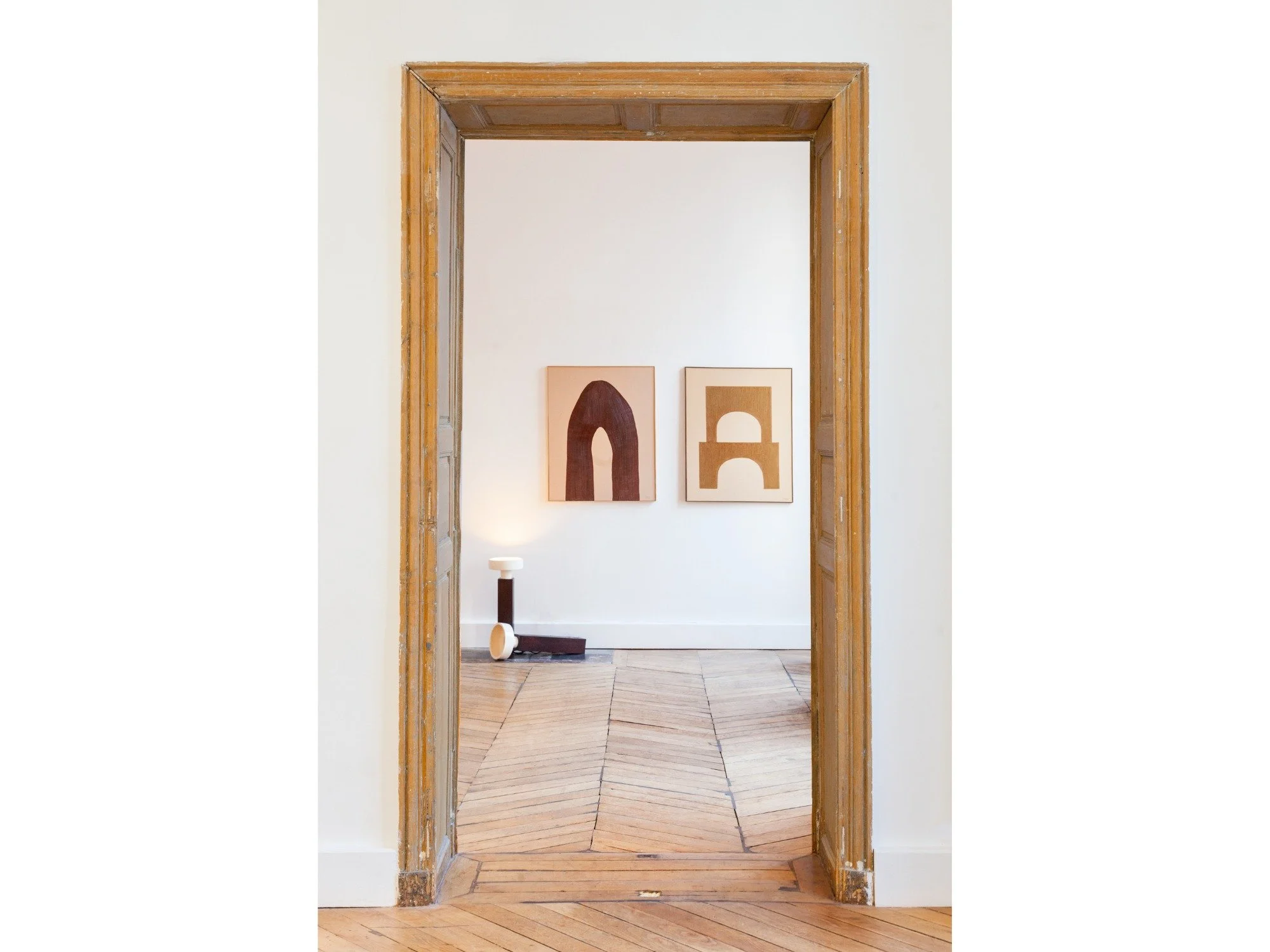 Arches de bois | Virginie Hucher - compo expo