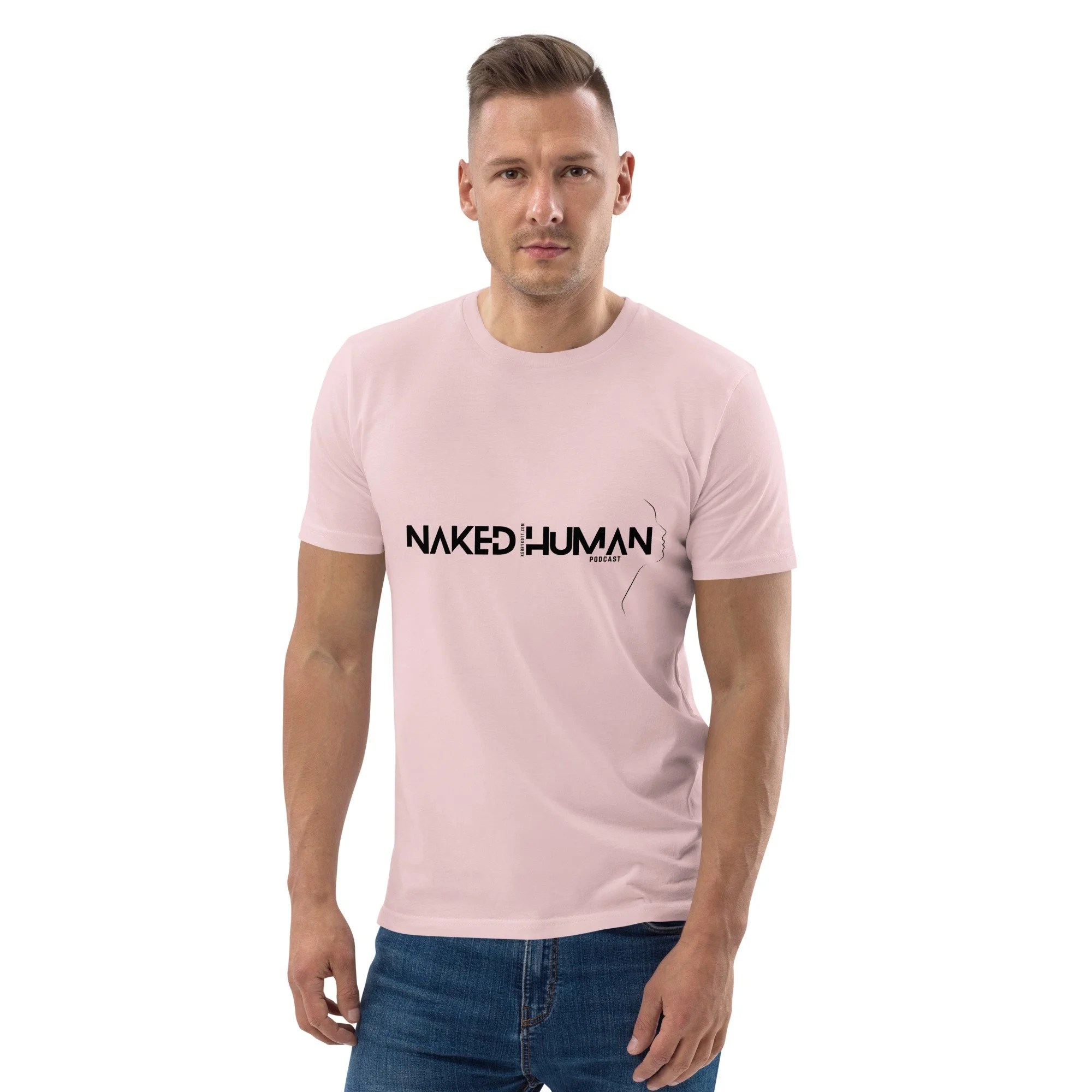 NAKED HUMAN PODCAST Unisex Organic T-shirt