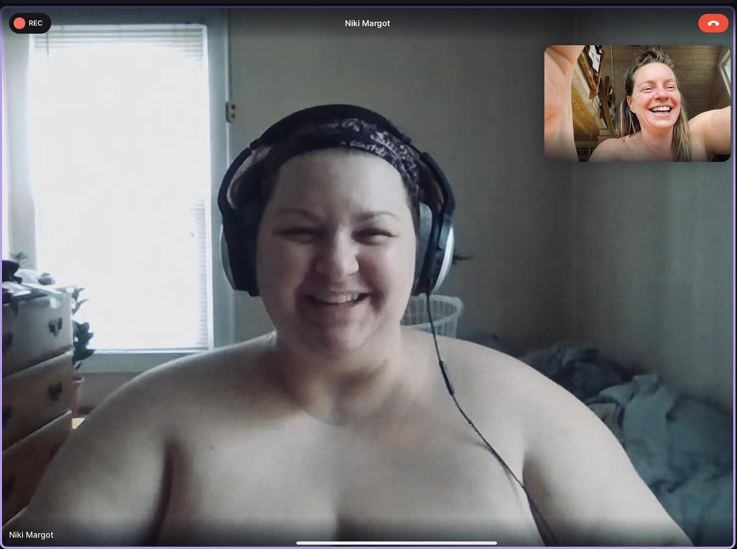 Just over here recording a new episode for @thenakedhumanpodcast with Niki&hellip; it&rsquo;s even better in the nude.

Upcoming virtual ceremonies and in-person retreats

Virtual Nude Yoni Ceremony
April 10, 2024 &bull; 12PM EST &bull; online ceremo