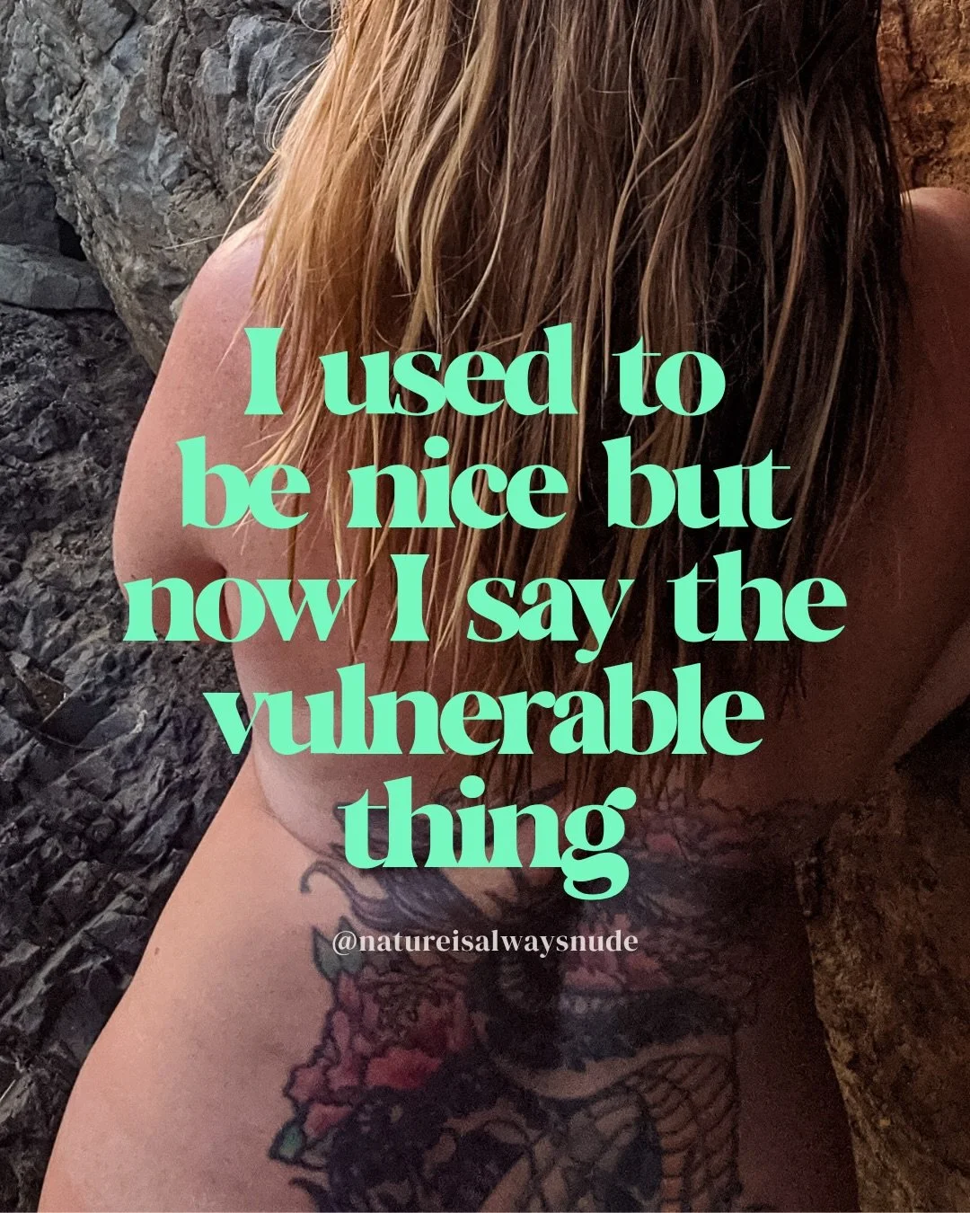 I really did used to be nice&hellip;

What would you add for yourself? 💋