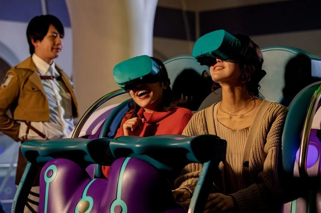 Japan's First VR Coaster