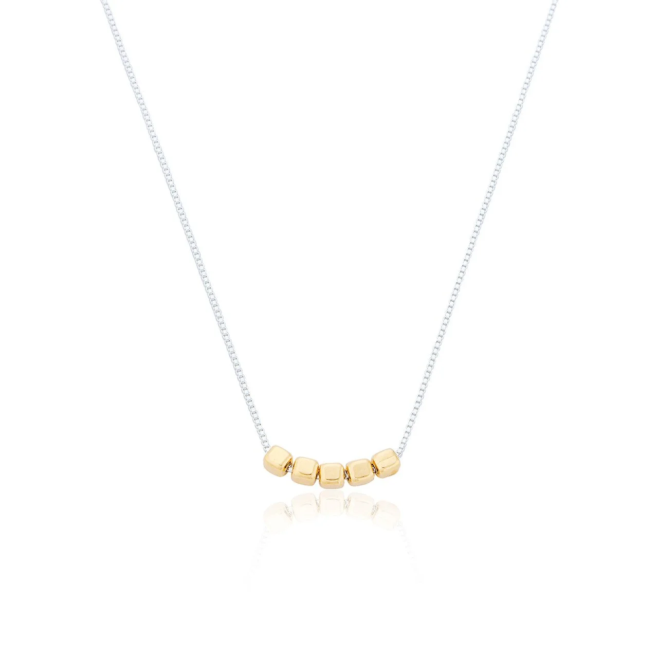 Ginny Cubes Necklace - Mixed Metal 2.jpg