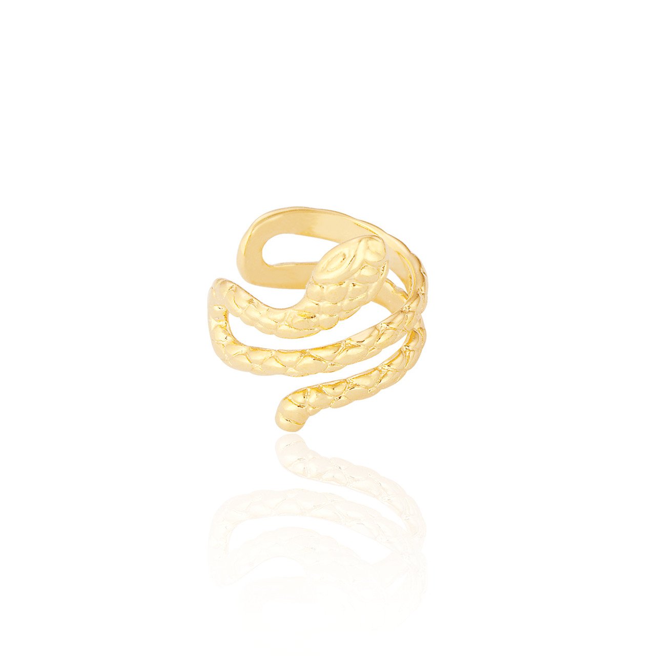 Amaris Snake Ear Cuff - Gold 2.jpg