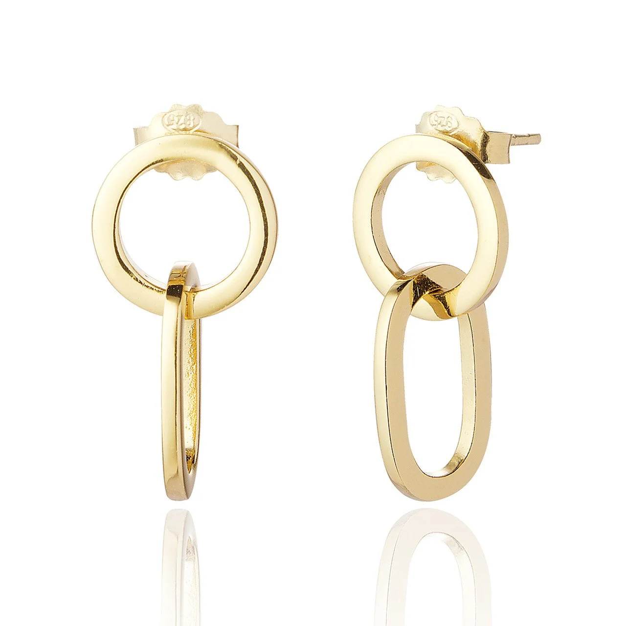 Ariane Drop Earrings Small - Gold.jpg
