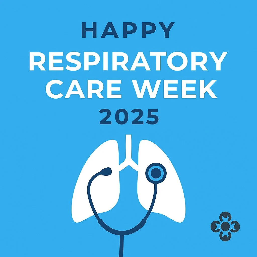 Celebrating respiratory therapists and the important work they do! 
#RCWeek2025
#RTWeek2025
#respiratorytherapy 
#respiratorytherapystudent