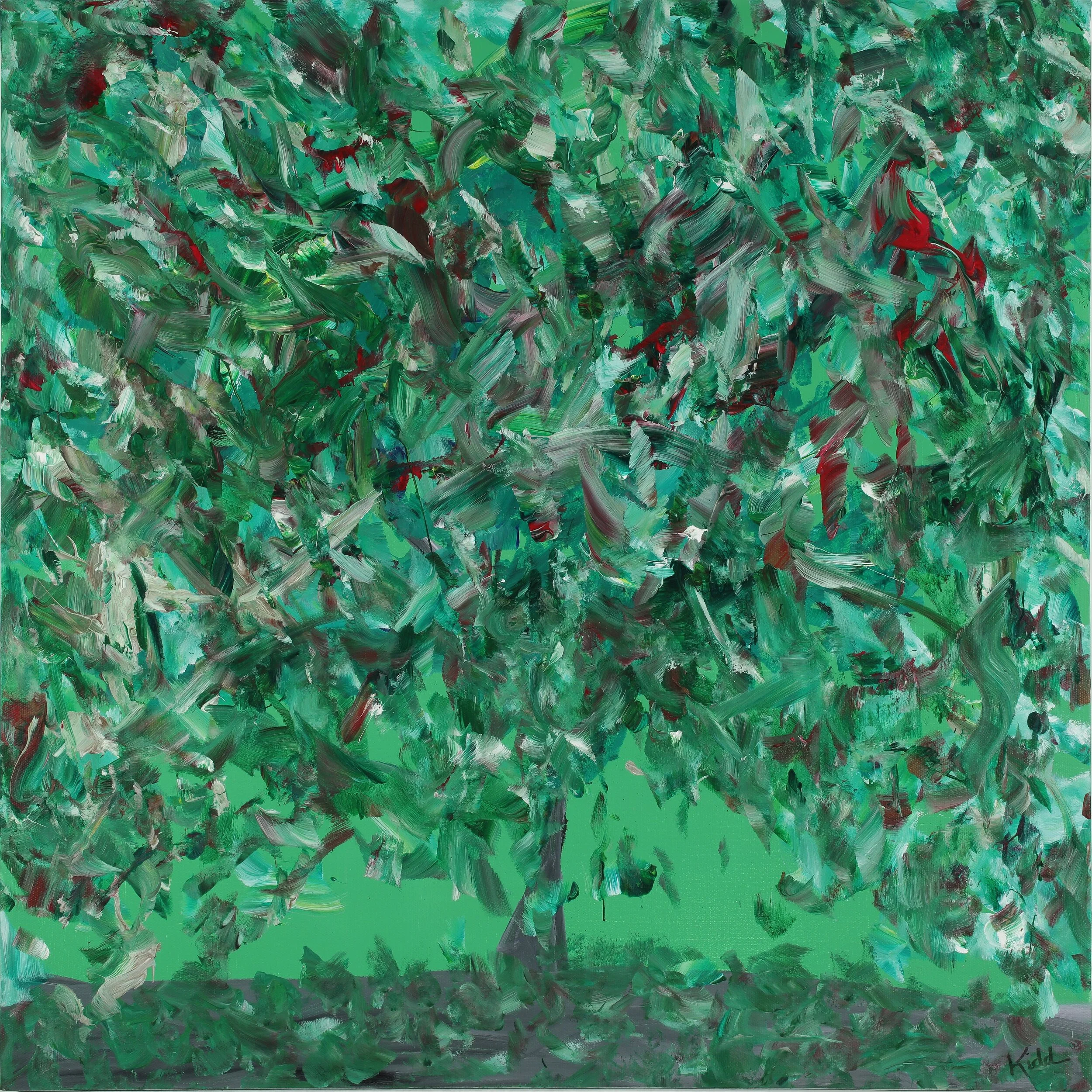 Family Tree,
Acrylic on Canvas,
24"H x 24"W x 0.75"