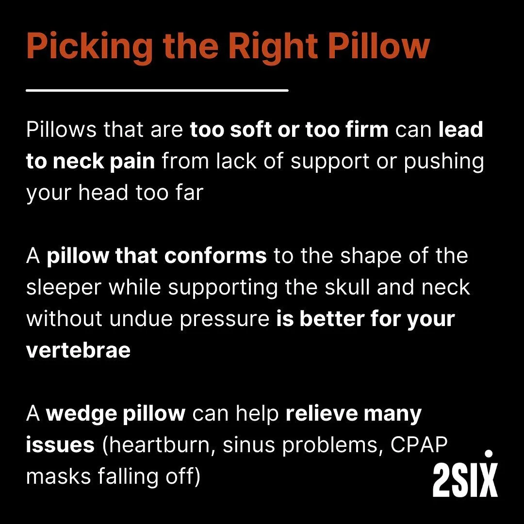 THURSDAY | SLEEP AIDS ⬇️

Here are some important things to consider and tips for picking out pillows!