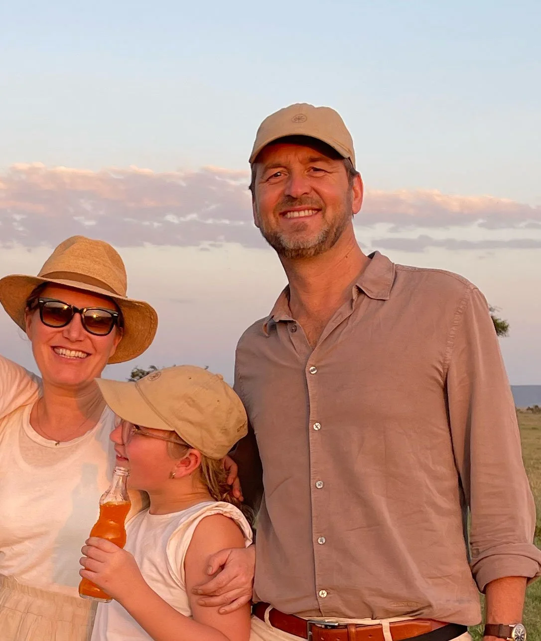 Hanna og Richard Frostad grunnleggere av Special Africa på safari i Afrika