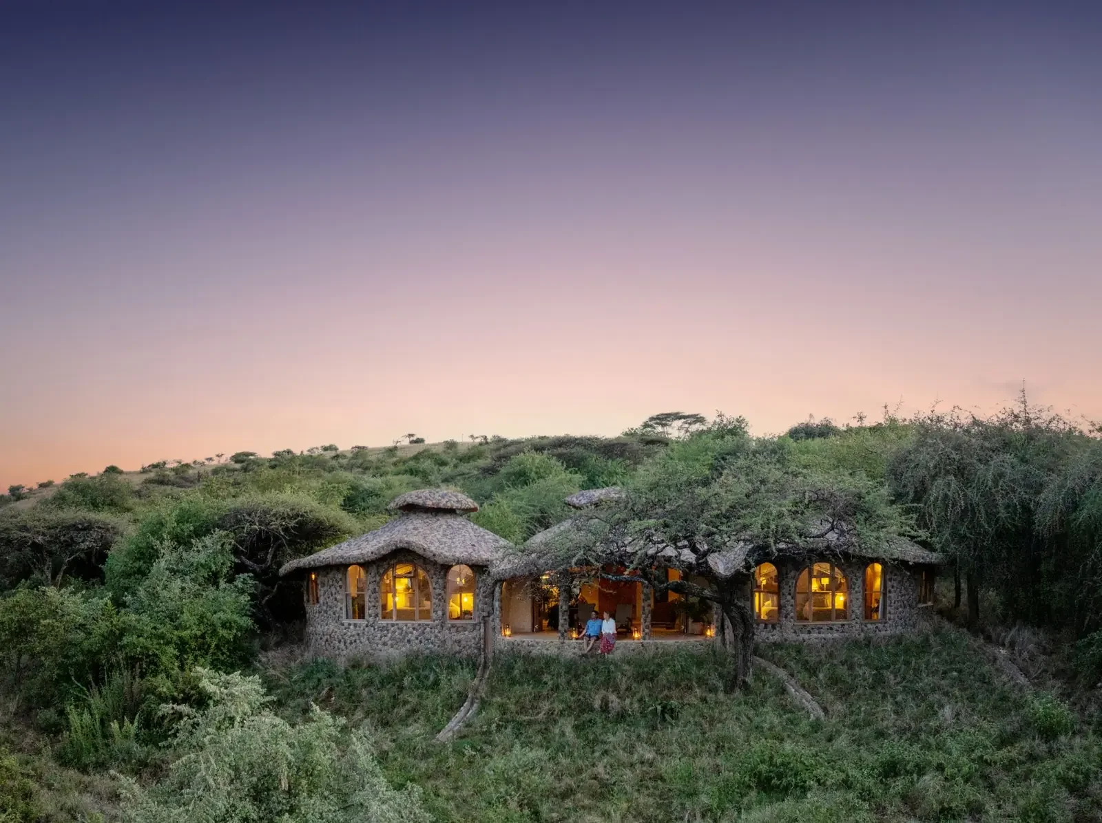 Vakre Lewa House i Kenya 