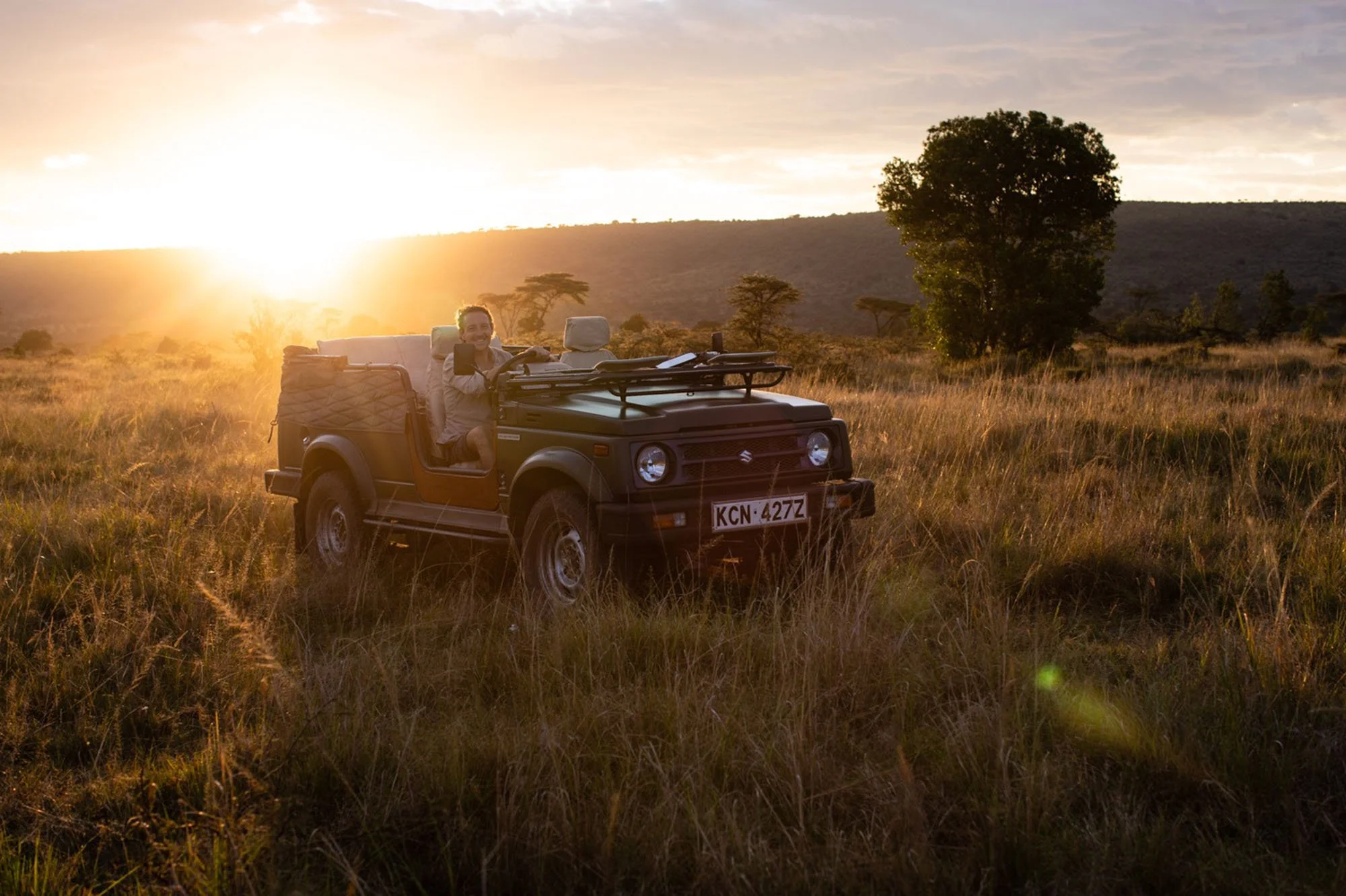 Personlig safari i Masai Mara med Serian The Original – egen safaribil, guide og spotter gir frihet til å oppleve Kenya i eget tempo.