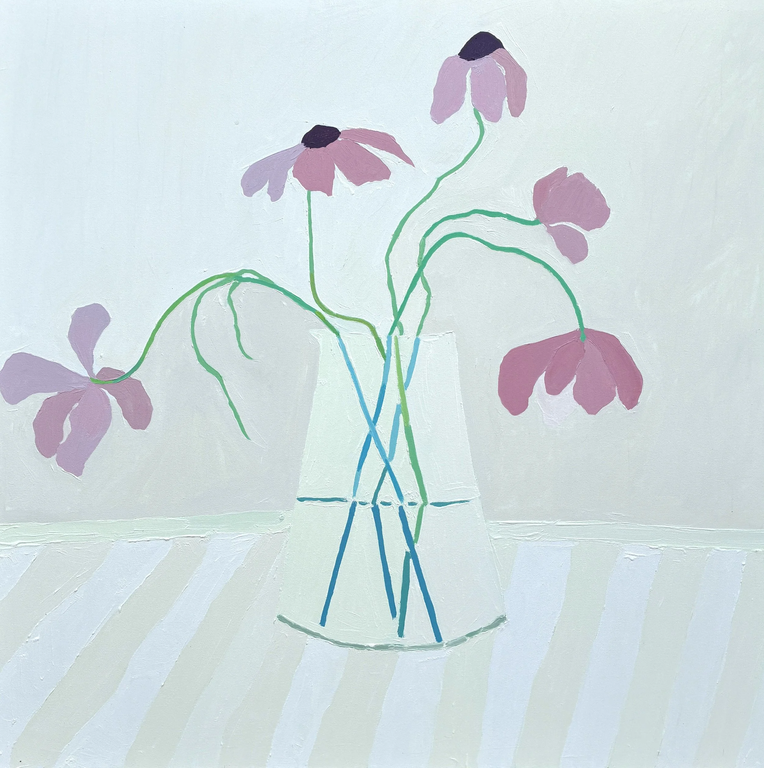 Anemones, Oil on canvas