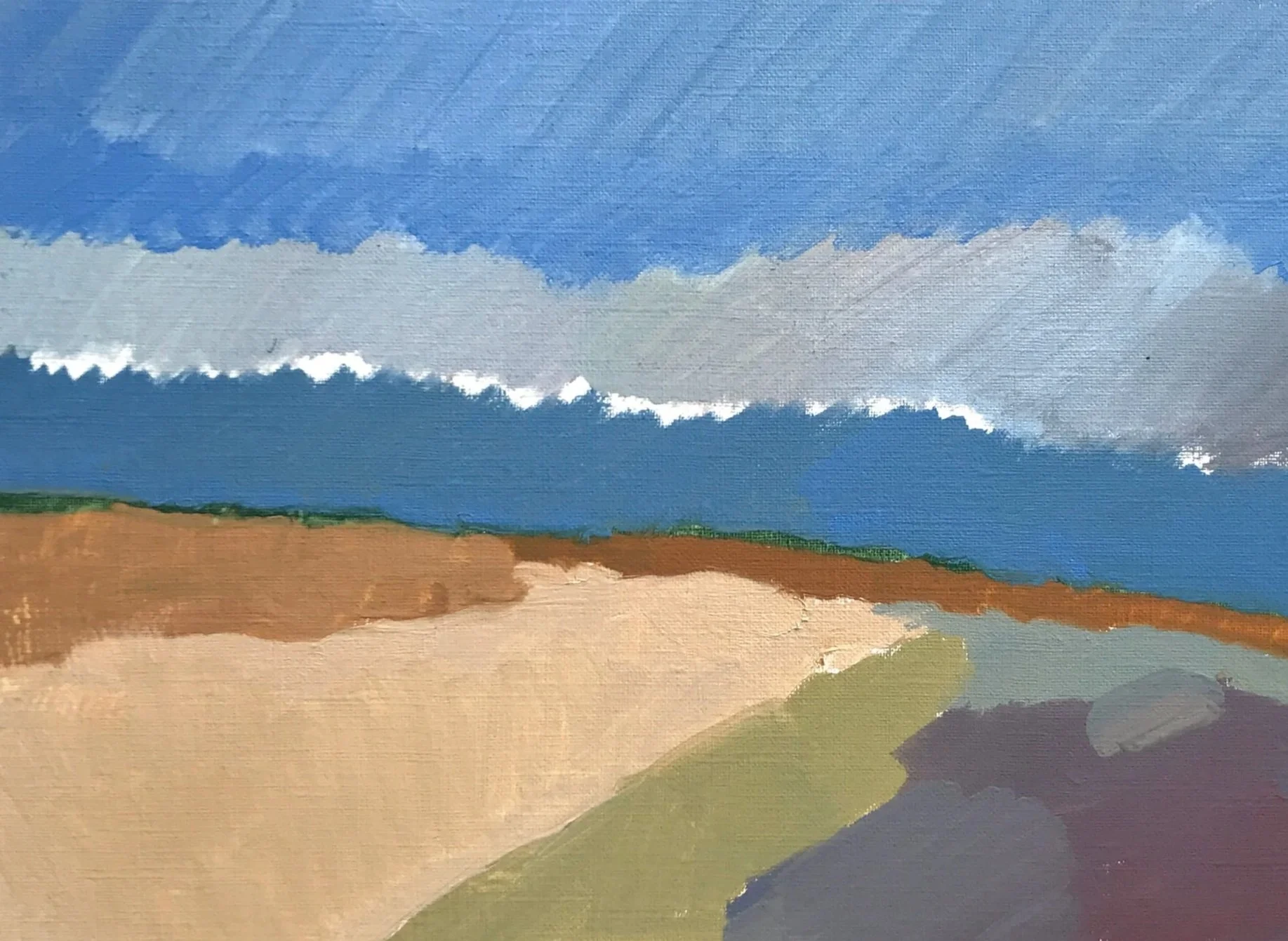 20.12.25, Oil on Paper