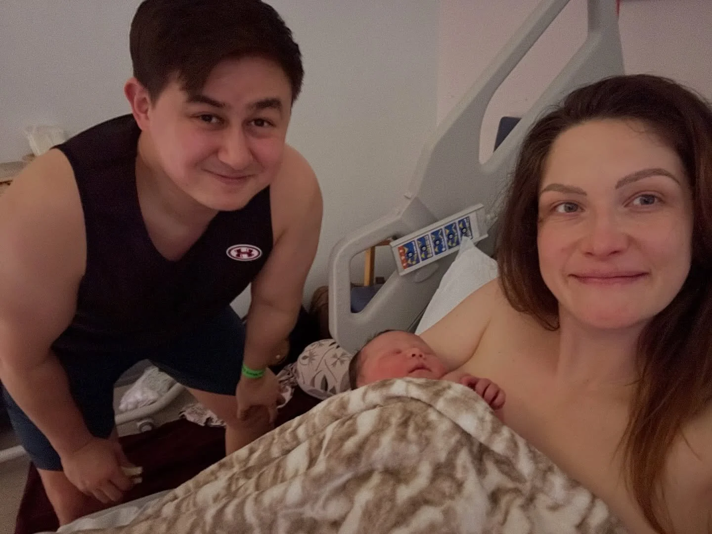 I can&rsquo;t believe she&rsquo;s really here. 

Penelope Robyn Cannon born 22nd February, we are in love. ❤️