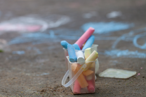 Sidewalk Chalk Art