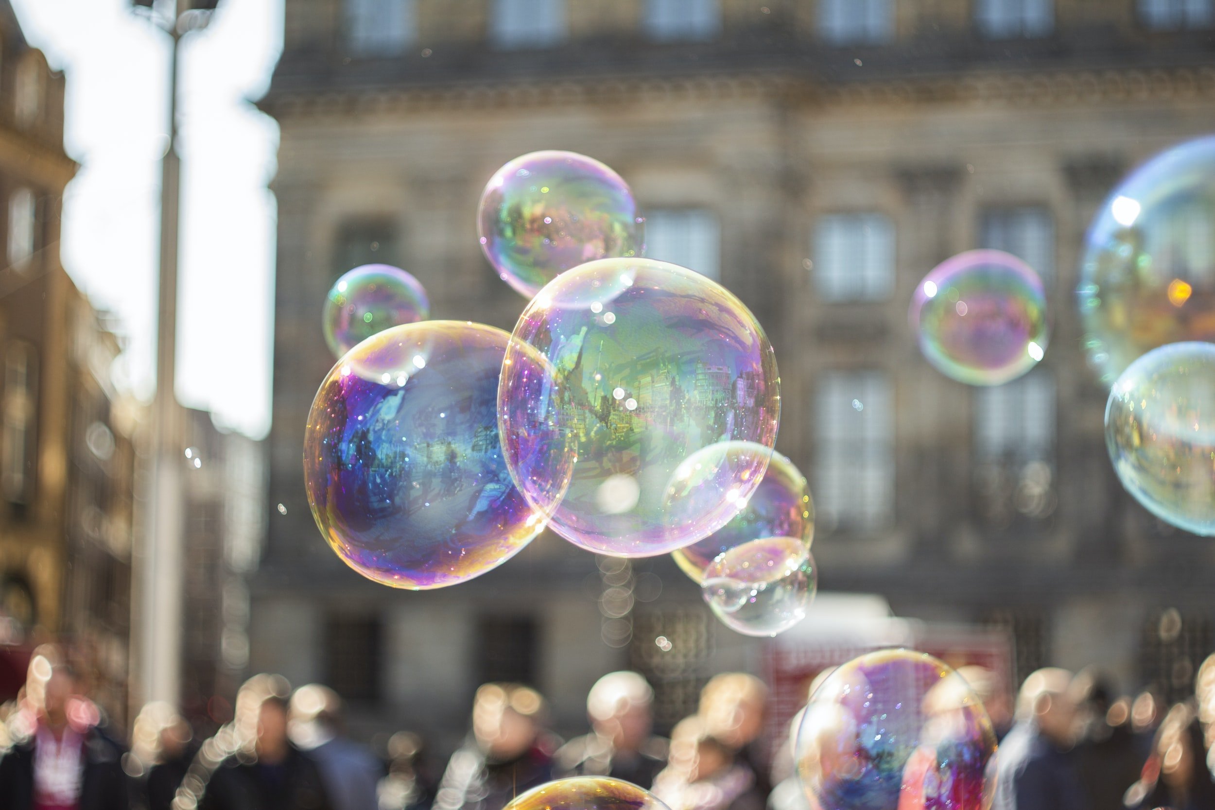 Blow and pop bubbles