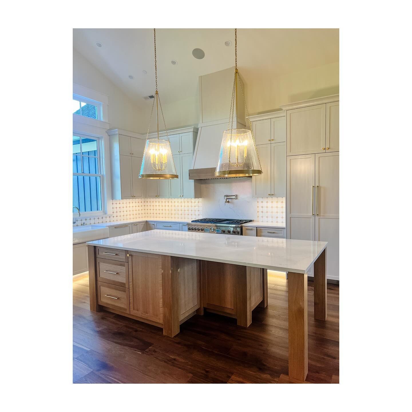 Ladies &amp; gents we have a kitchen! 👏Wrapping  up our Blaine project and it&rsquo;s bitter sweet. The final stages are always so rewarding, but man did we love working with these clients and construction team, we don&rsquo;t want it to end. Luckil