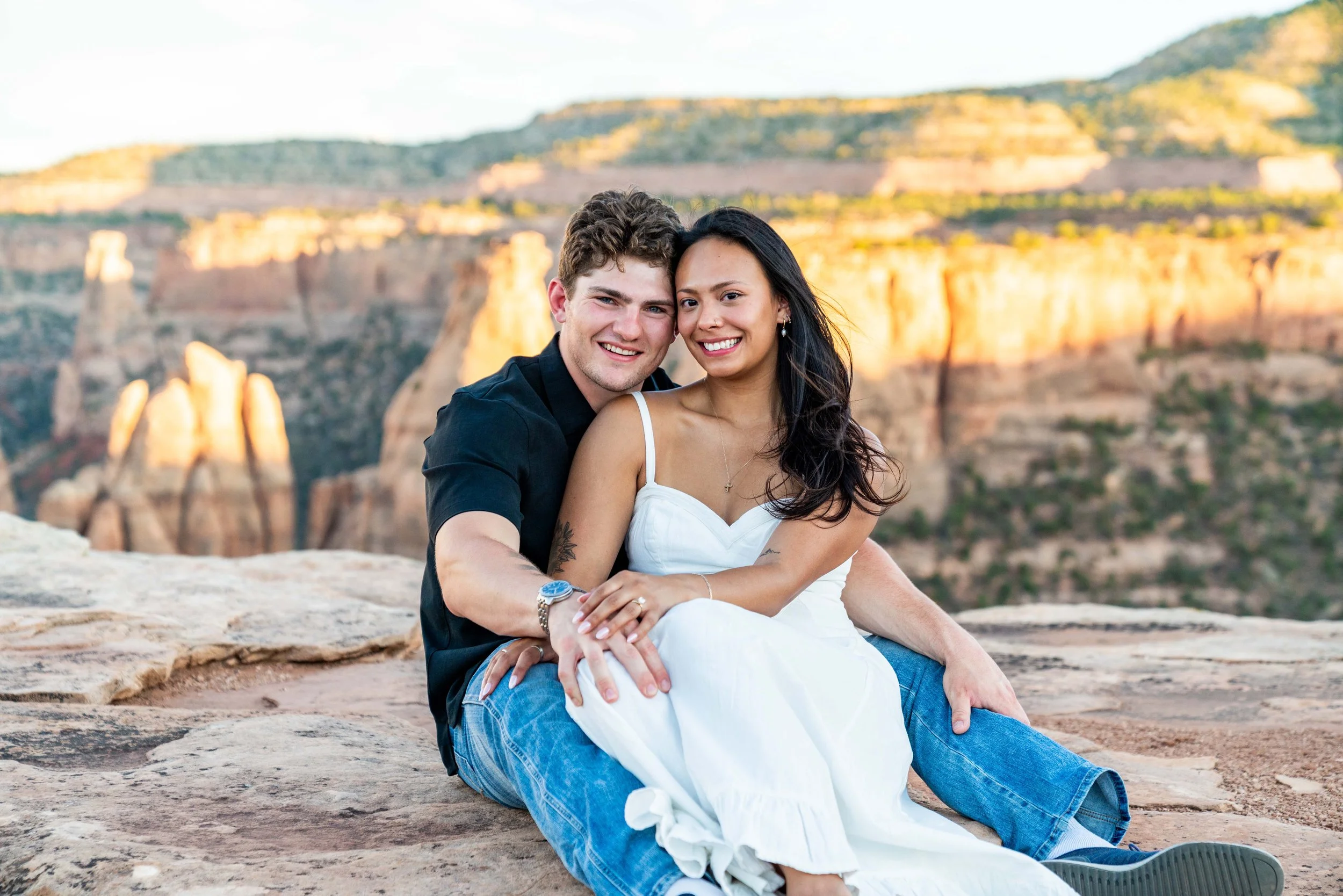 Photos of engaged and married couples, taken by photographer Ryan Sanchez of Grand Junction, Colorado.