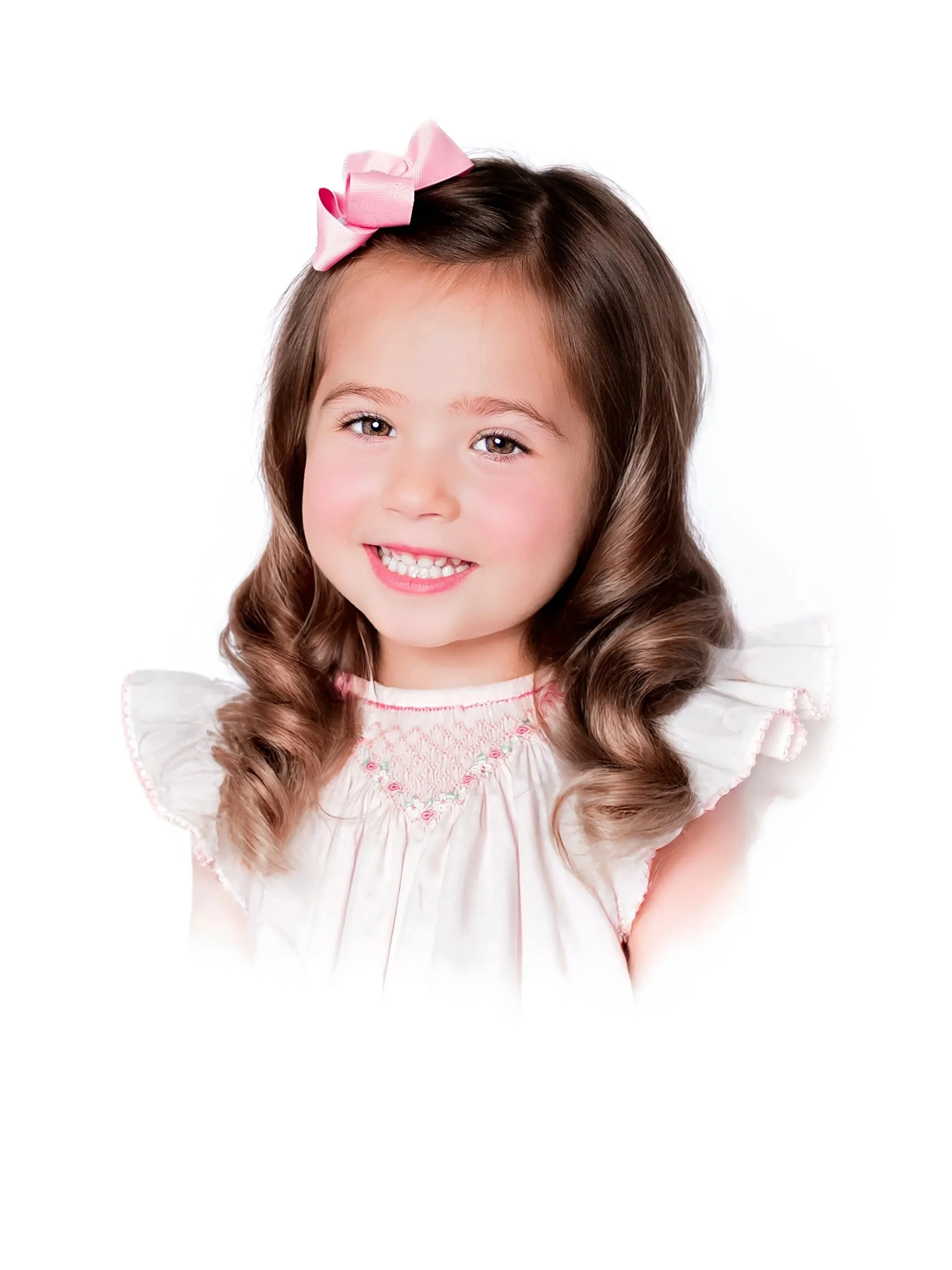 Heirloom Child Portrait Girl