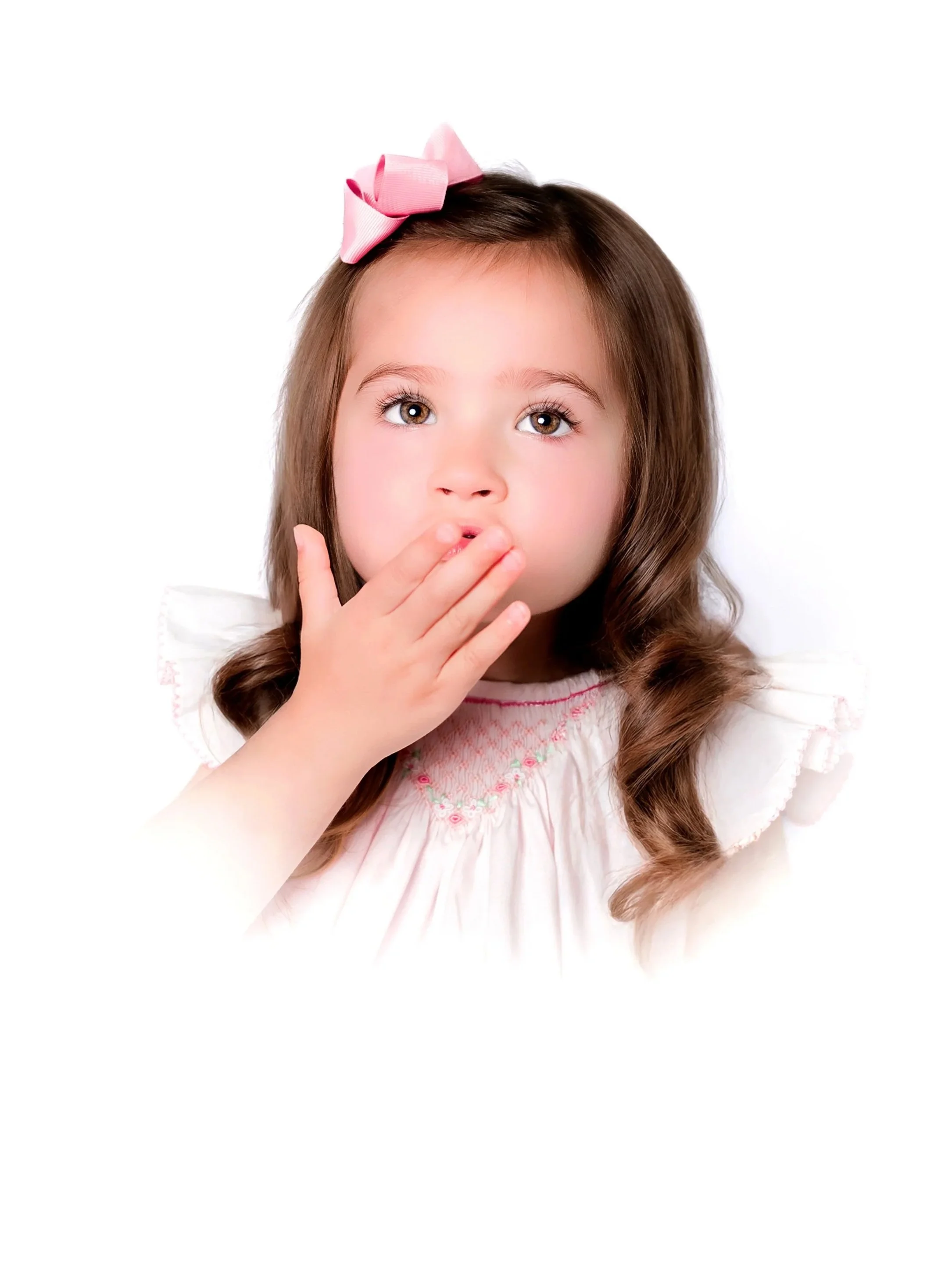 Heirloom Child Portrait Girl