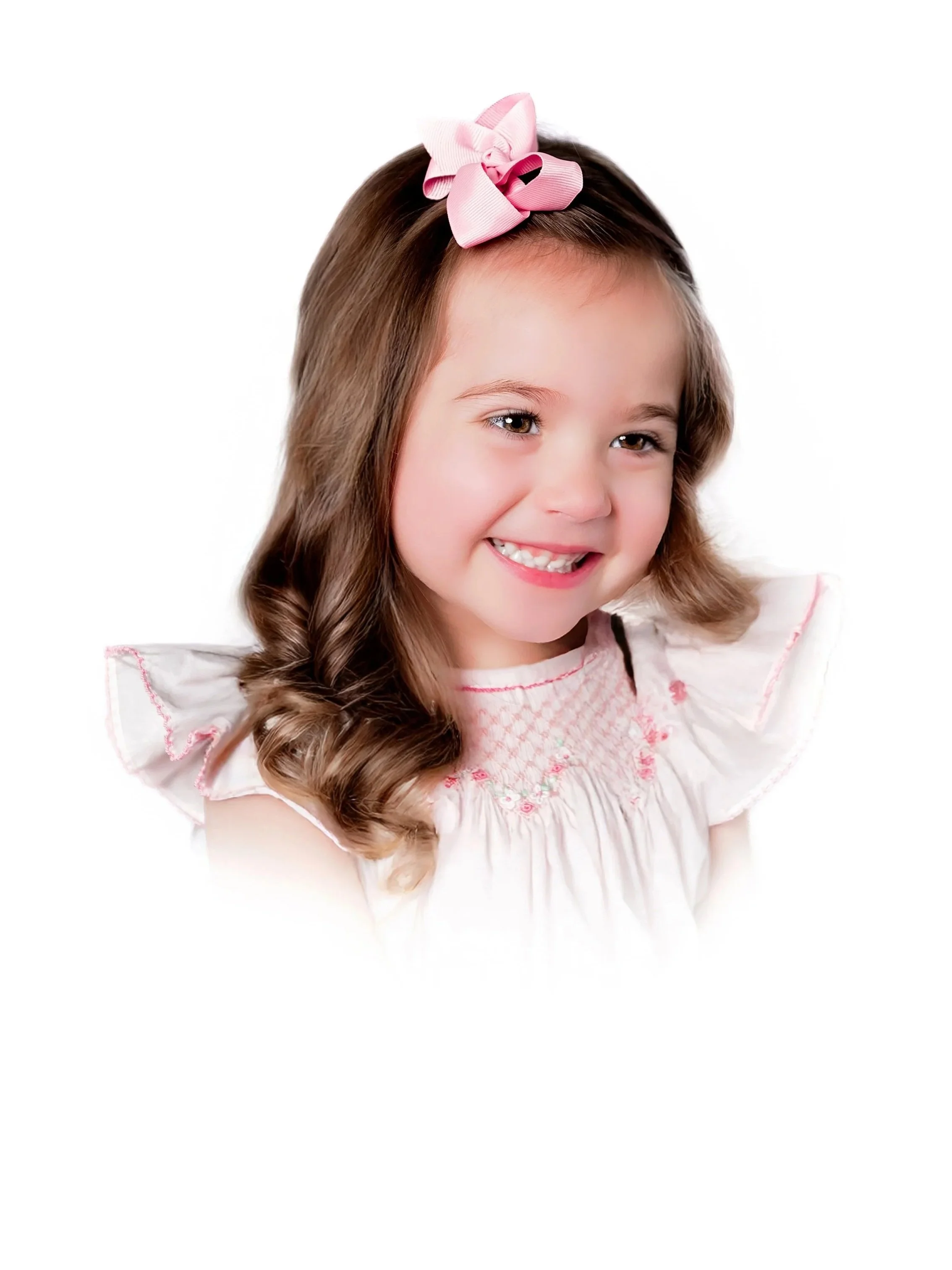 Heirloom Child Portrait Girl