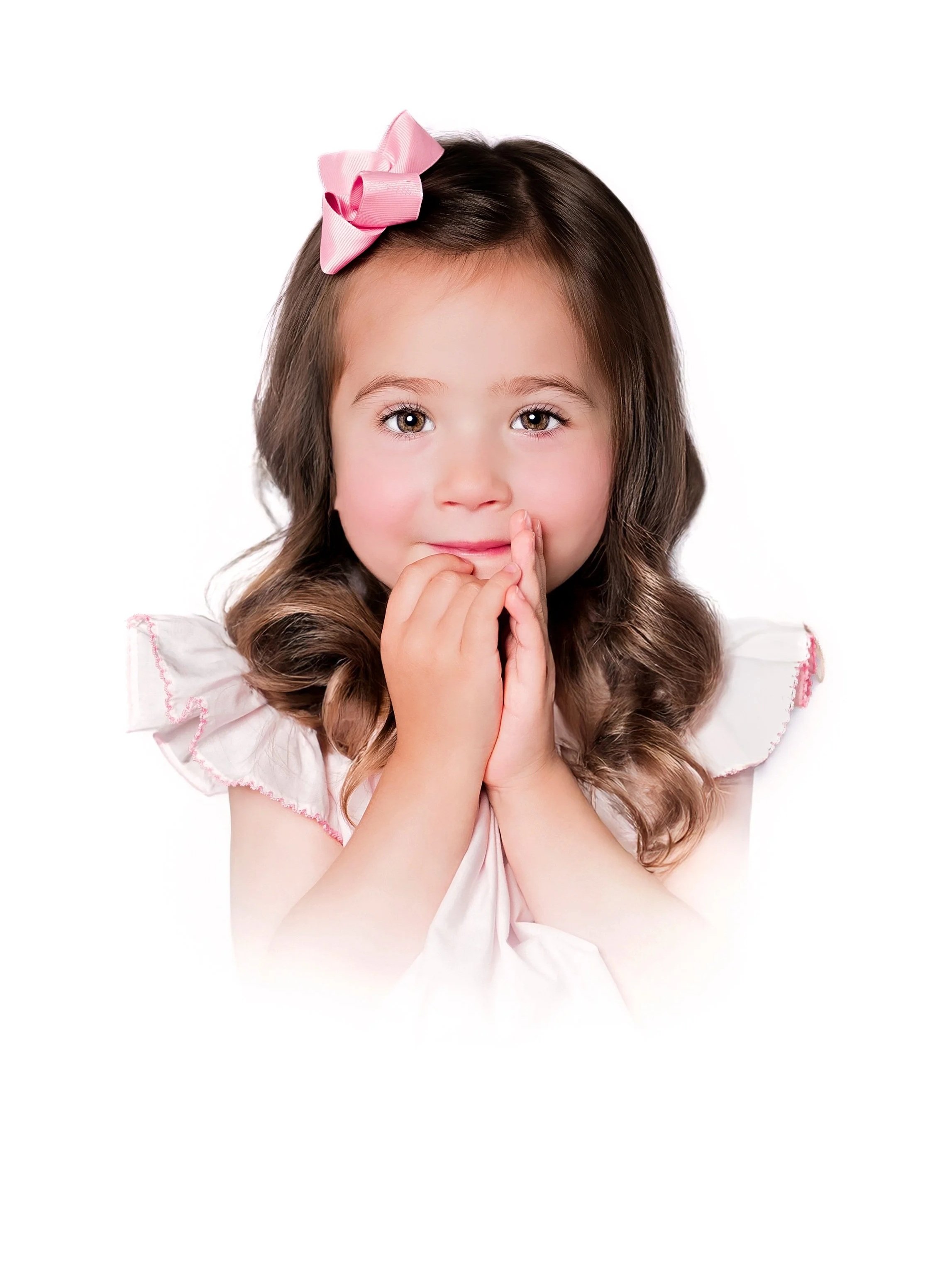 Heirloom Child Portrait Girl