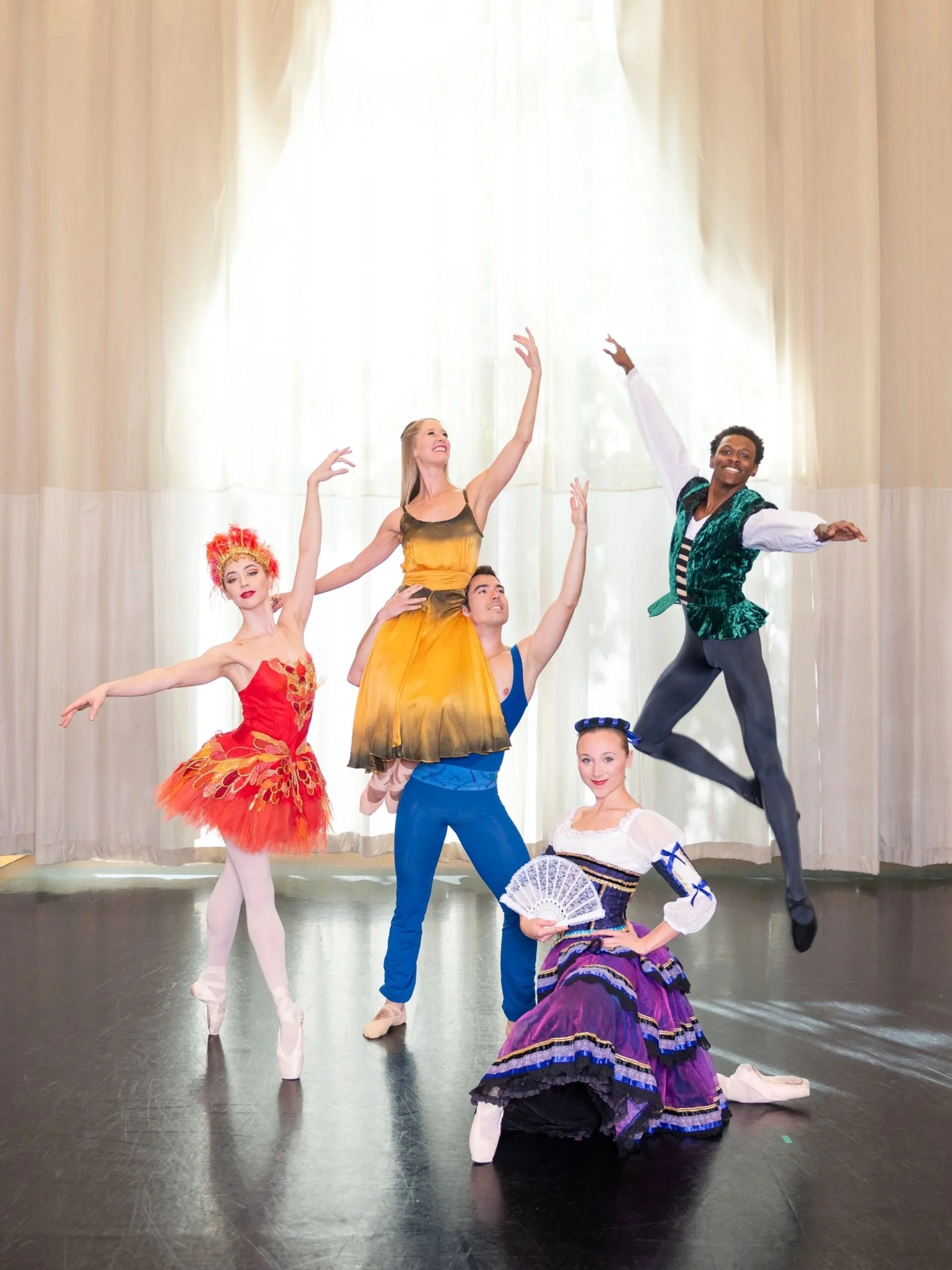 Portrait Branding Photography of  the Louisville Ballet by Amanda J Designs Photography. 