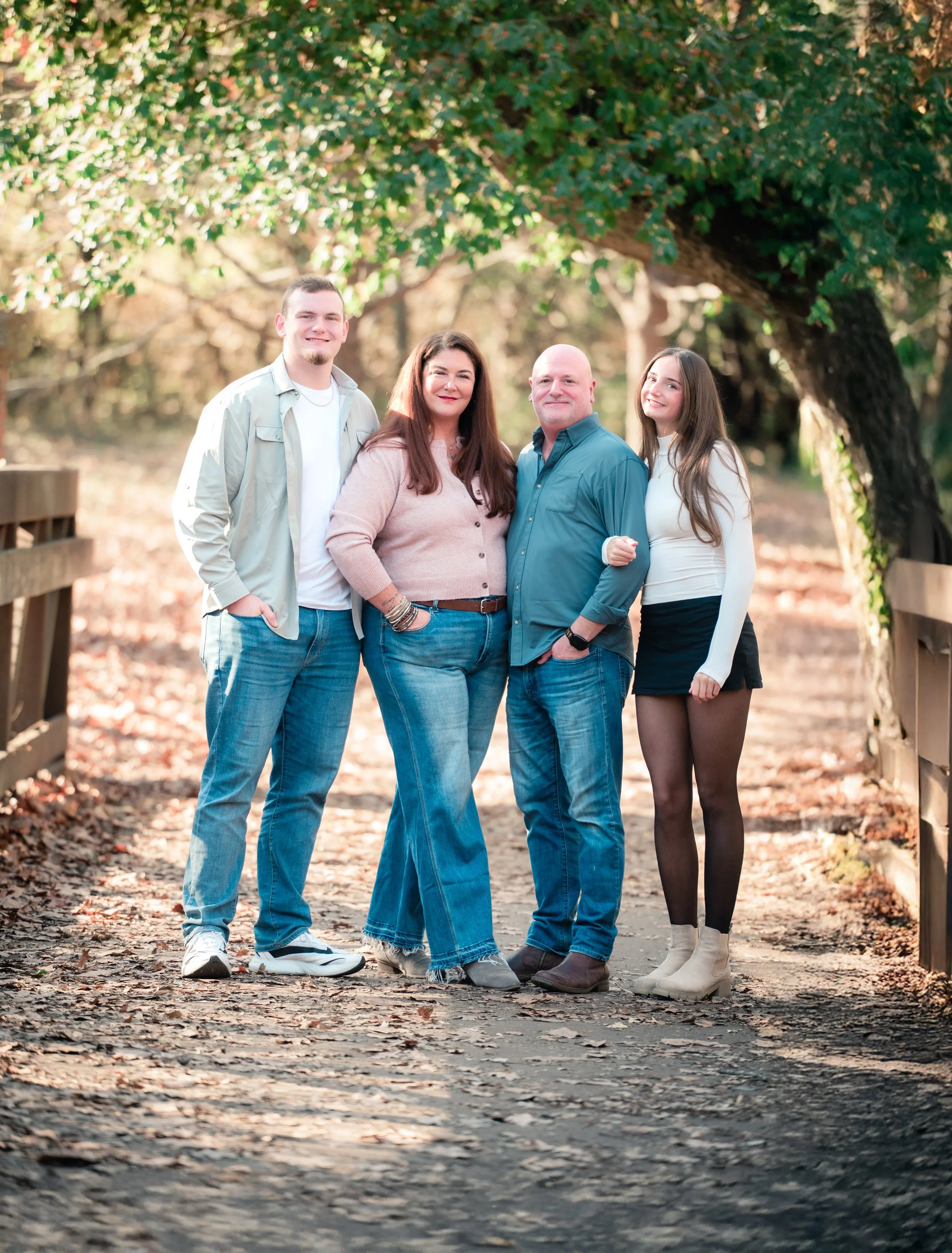 A Family photo session Anchorage Trail, by Amanda J Designs Photography in Louisville, KY.