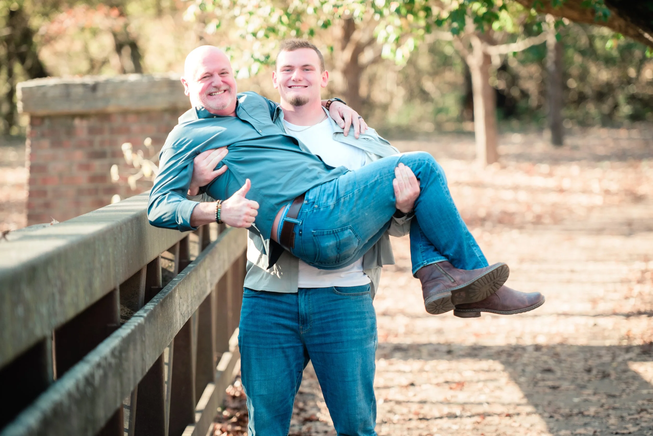 A fun photo of Father and Son, Family photo session by Amanda J Designs Photography in Louisville, KY. Anchorage, KY.