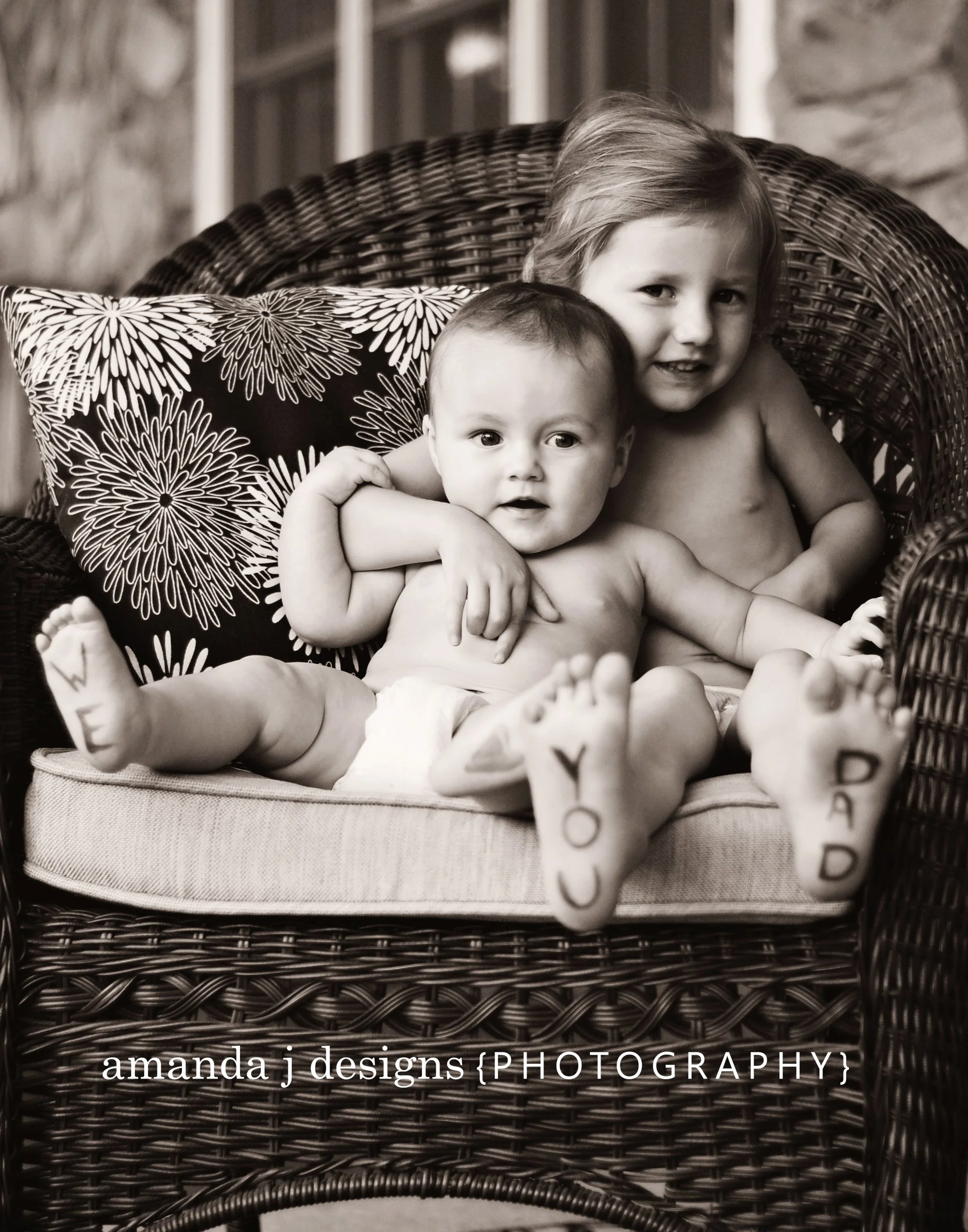 Black and White Photography | Child Photographer | Amanda J Designs | Louisville Photographer